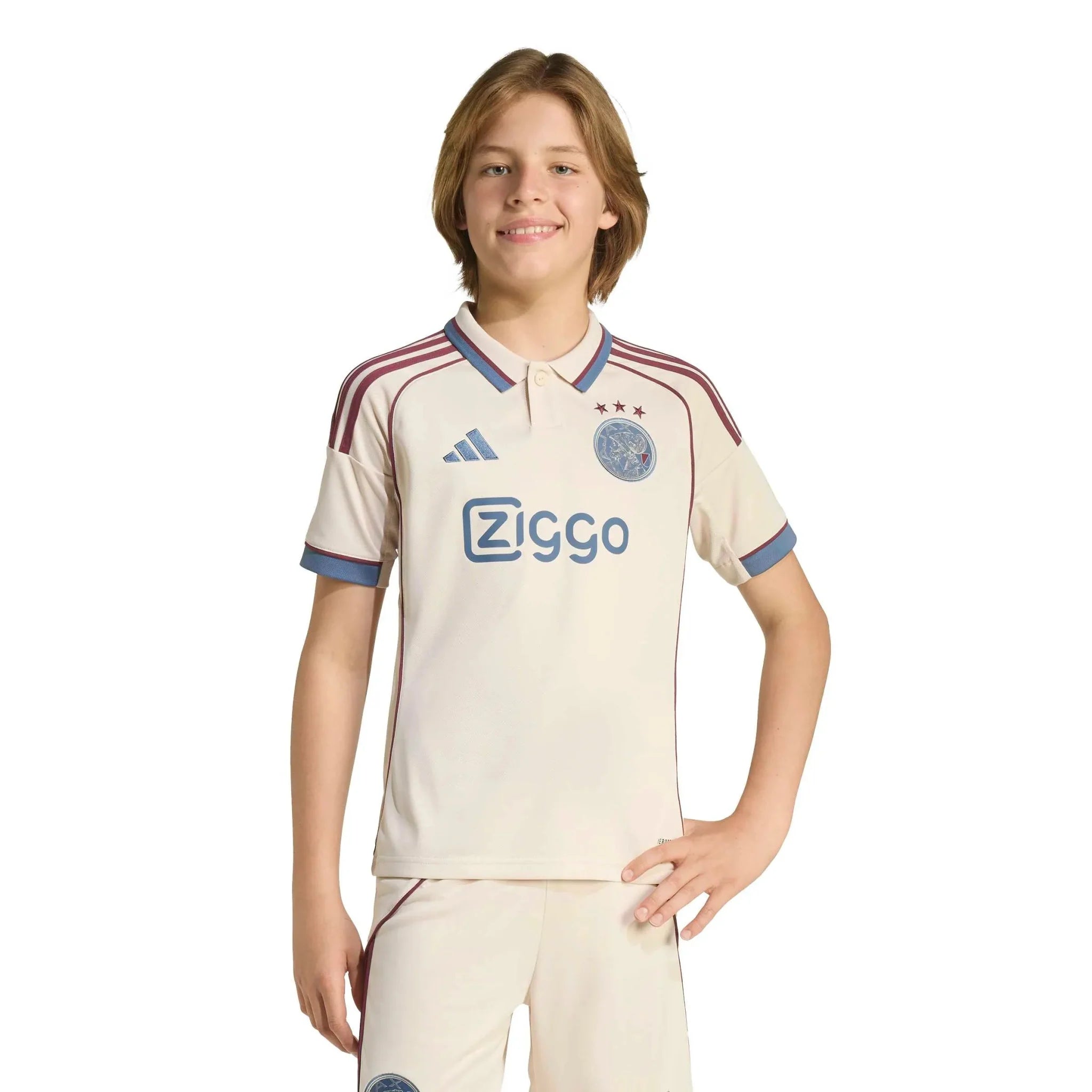 adidas 2025-26 Ajax Youth Stadium Third Soccer Jersey 3