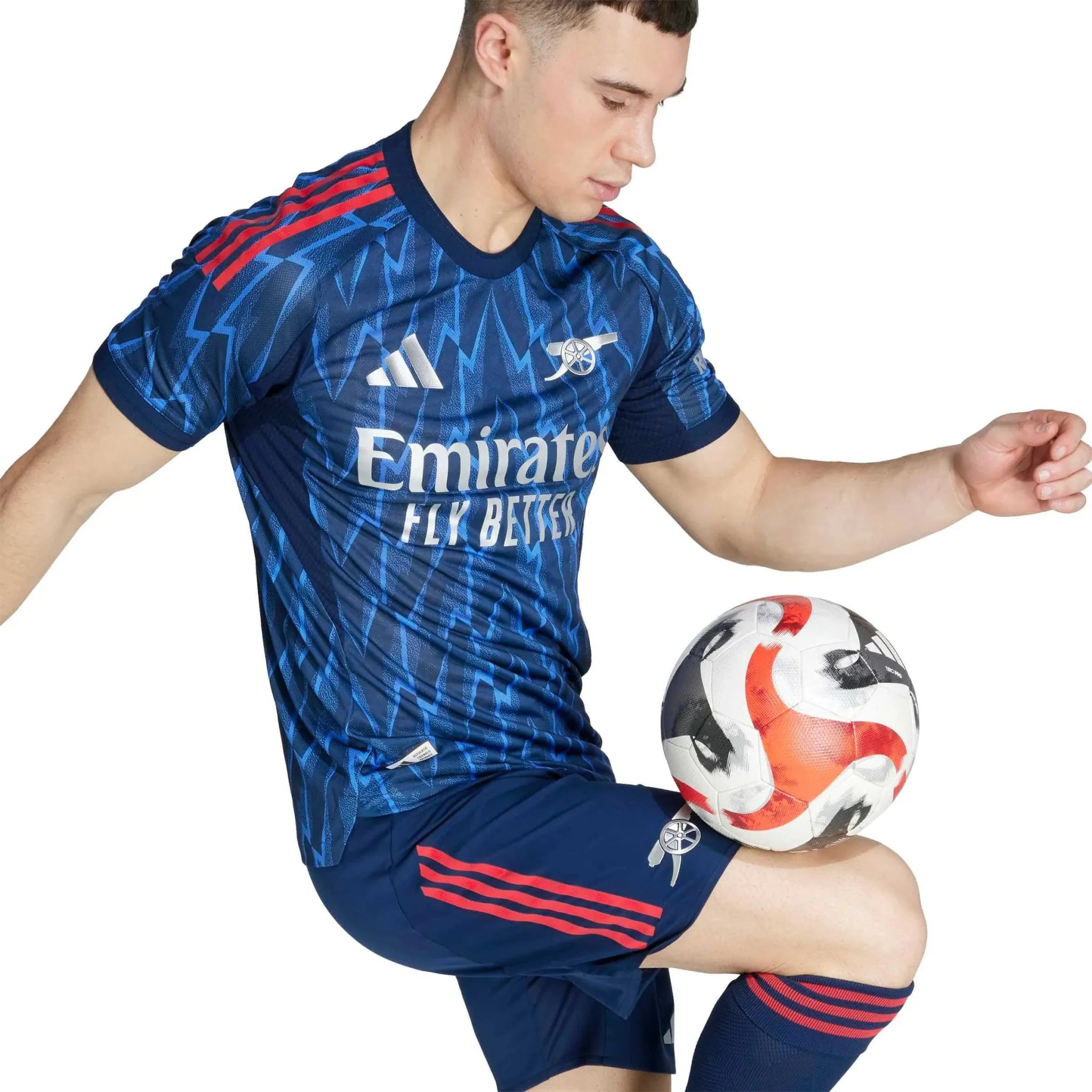 adidas 2025-26 Arsenal Men's Authentic Away Soccer Jersey 5