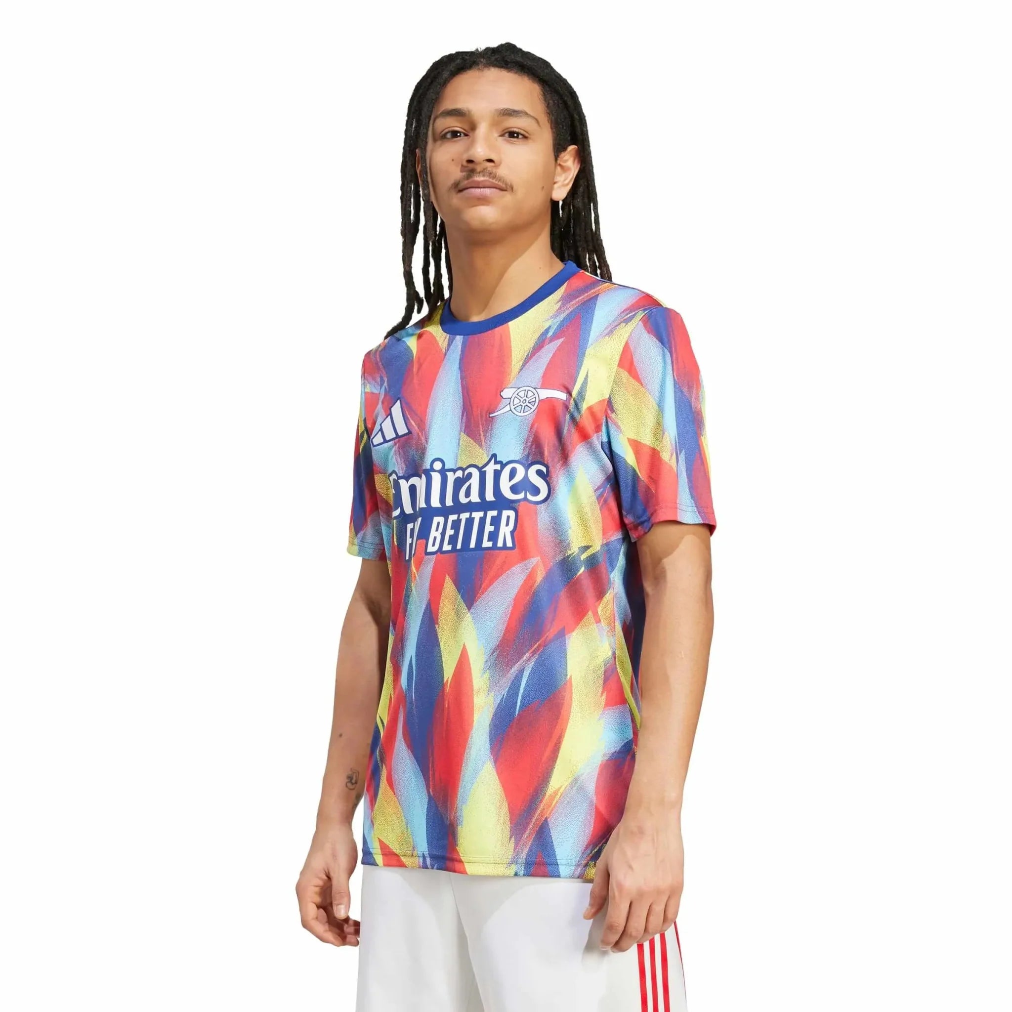 adidas 2025-26 Arsenal Men's Pre-Match Soccer Jersey 3