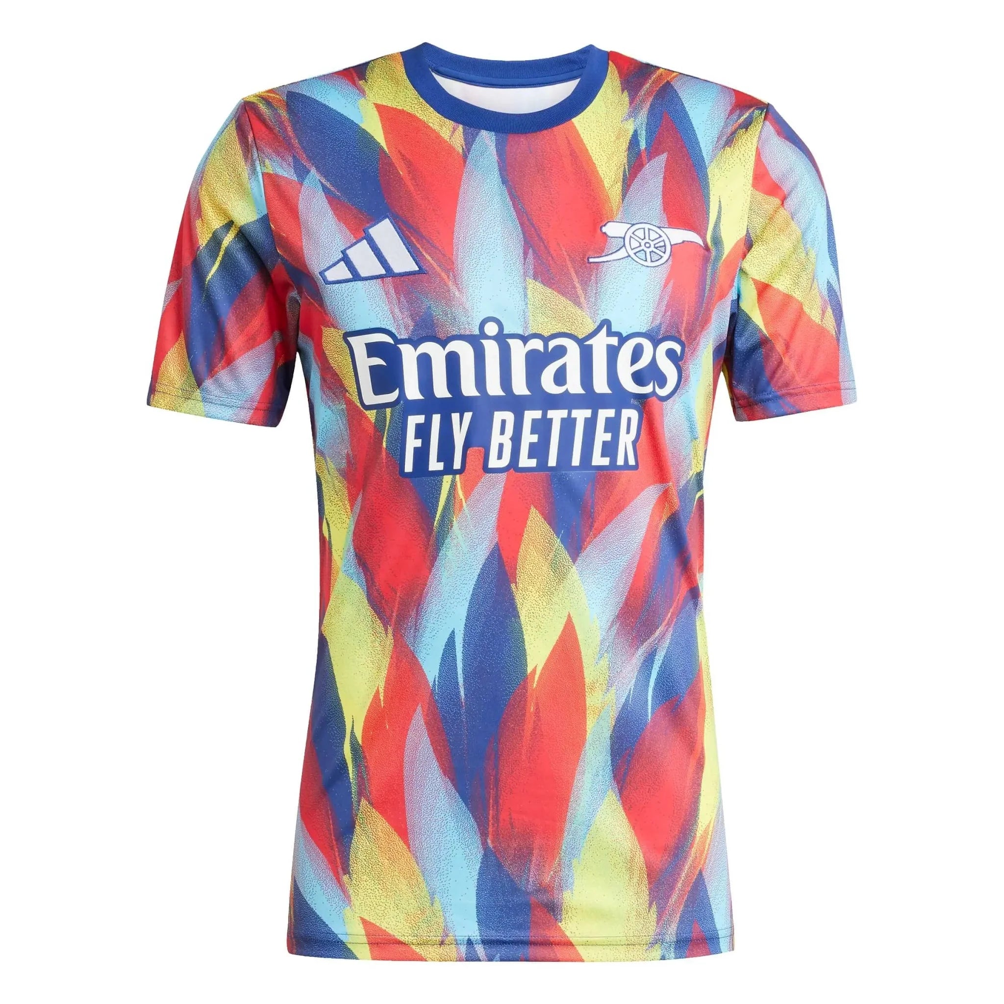 adidas 2025-26 Arsenal Men's Pre-Match Soccer Jersey 1