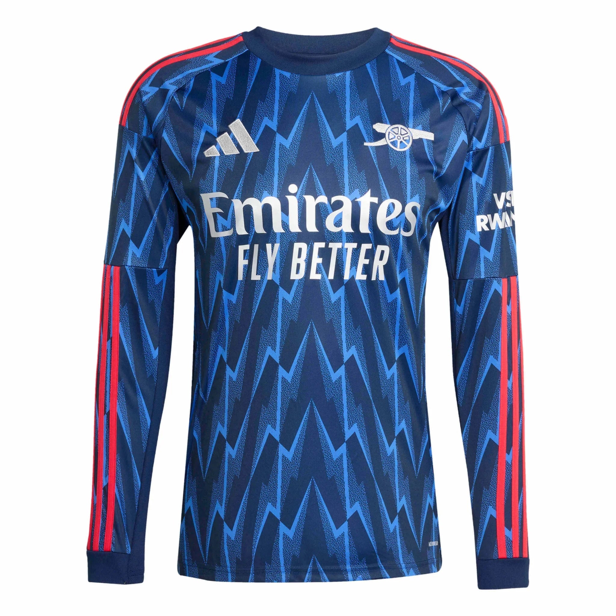 adidas 2025-26 Arsenal Men's Stadium Away Long-Sleeve Soccer Jersey 1