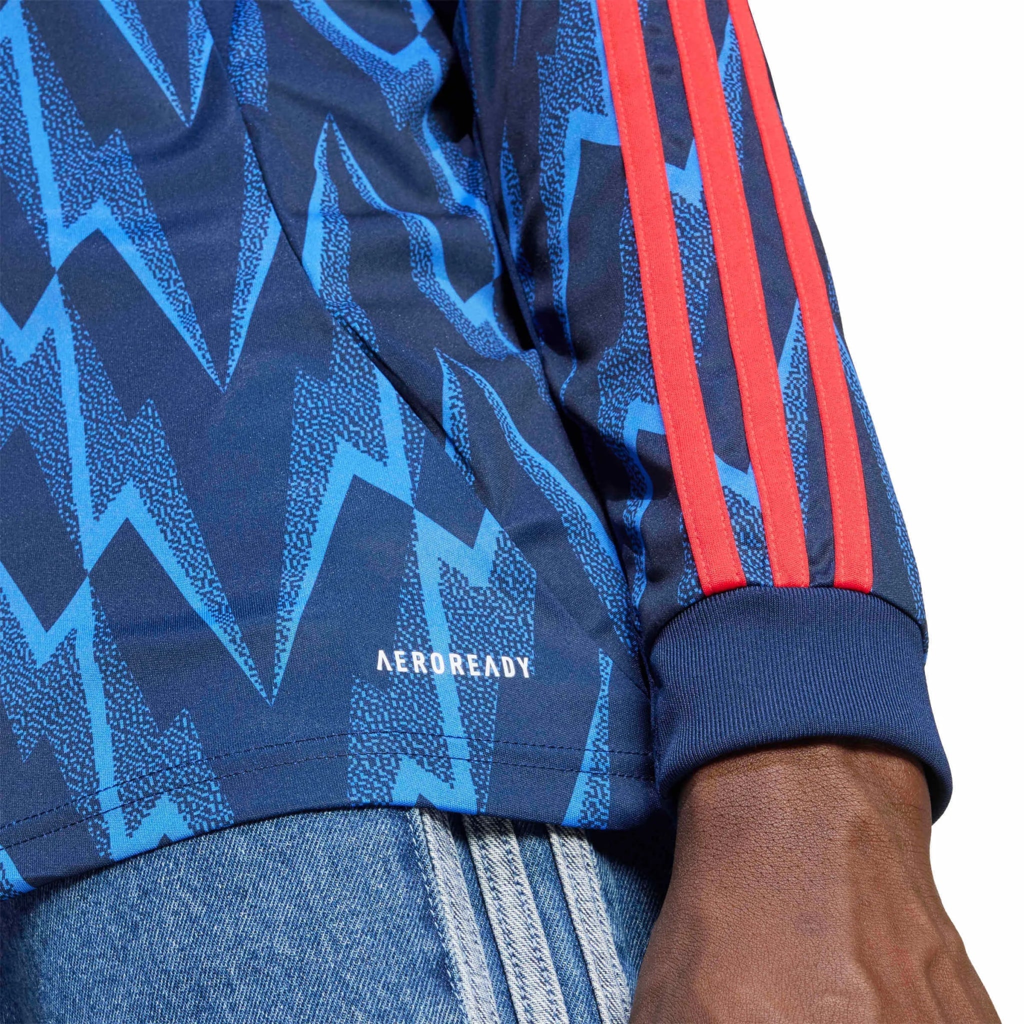 adidas 2025-26 Arsenal Men's Stadium Away Long-Sleeve Soccer Jersey 6