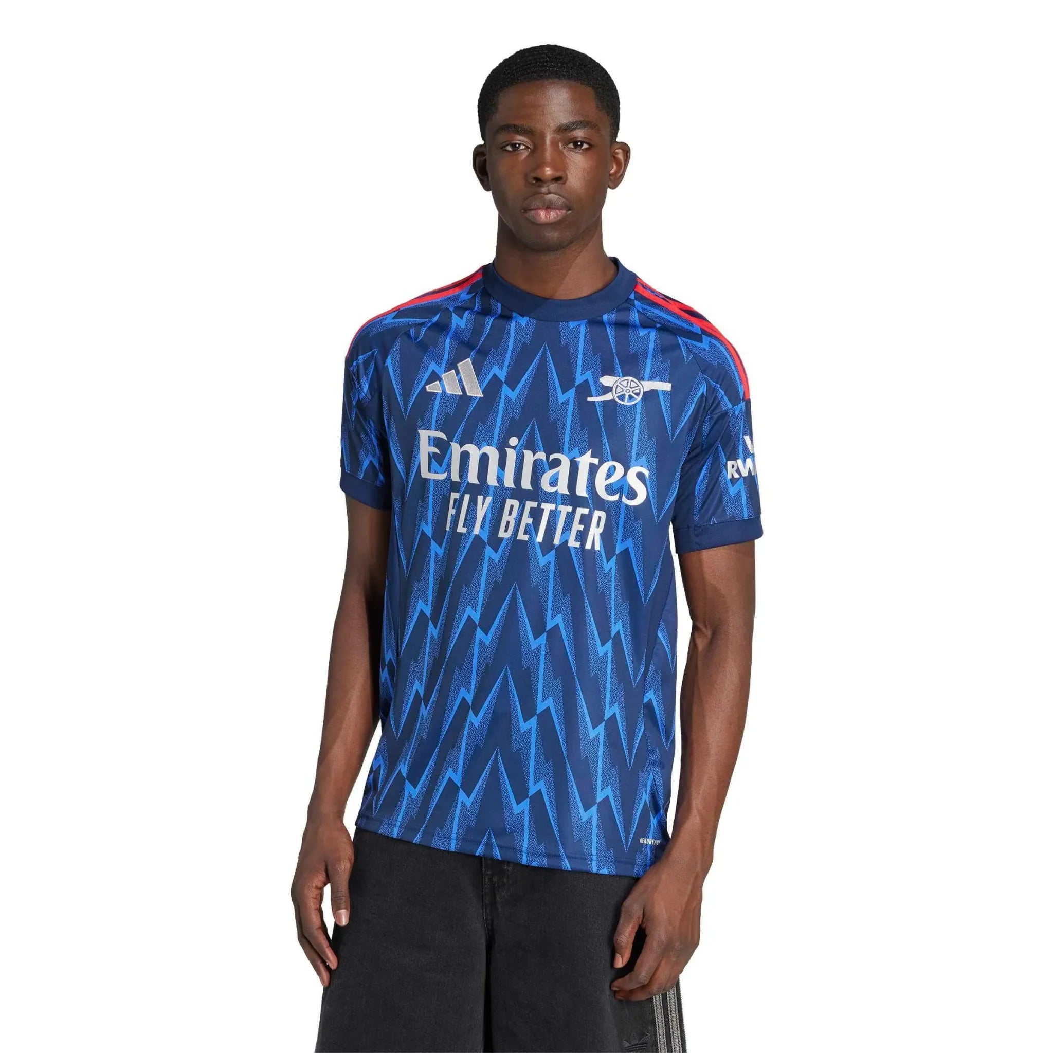 adidas 2025-26 Arsenal Men's Stadium Away Soccer Jersey 3
