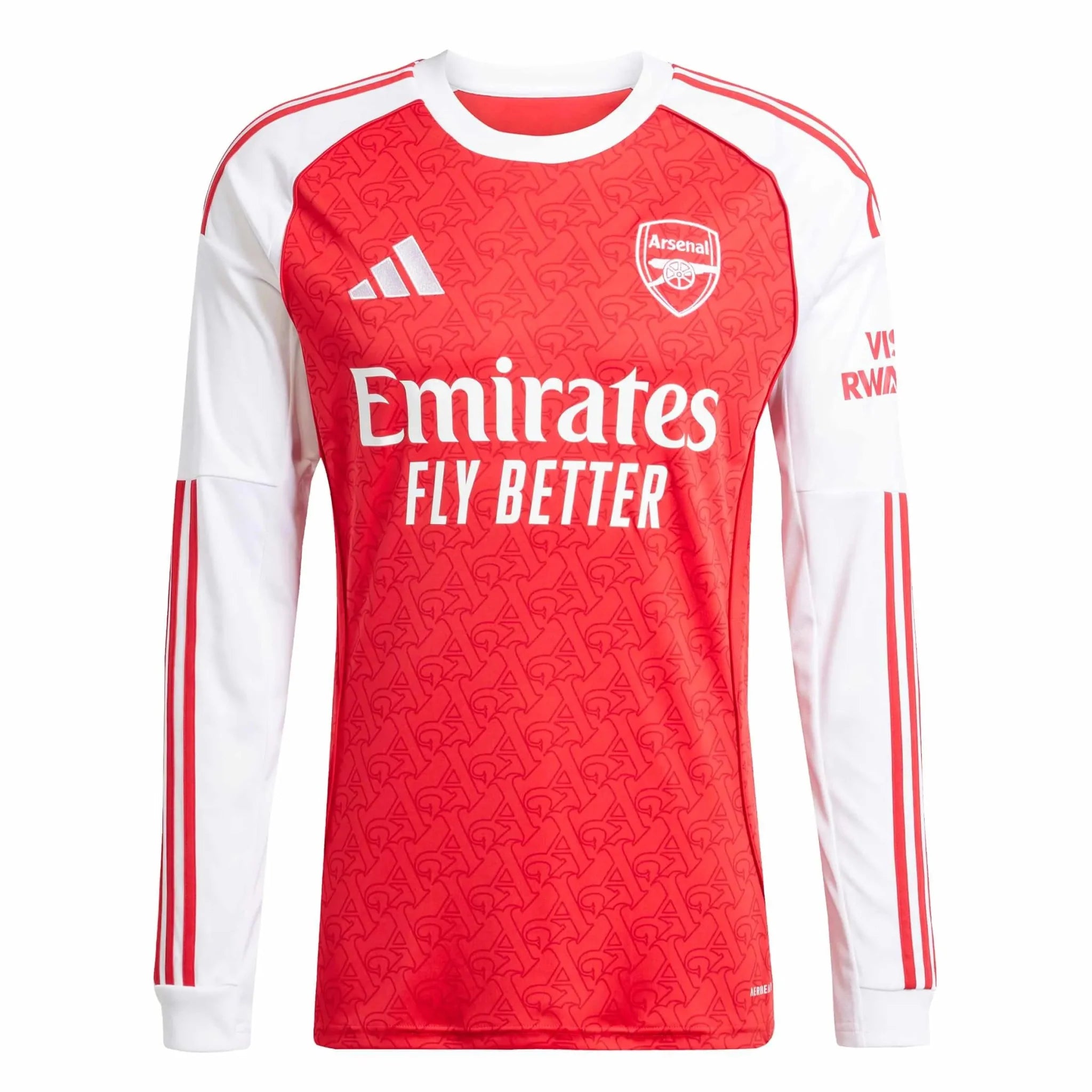 adidas 2025-26 Arsenal Men's Stadium Home Long-Sleeve Soccer Jersey 1