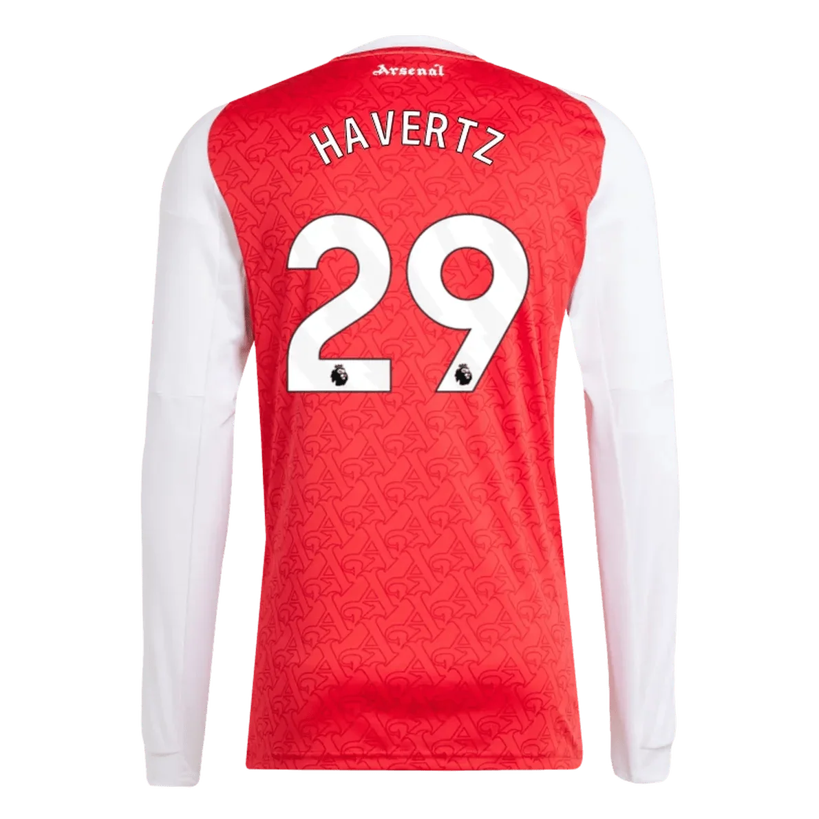 adidas 2025-26 Arsenal Men's Stadium Home Long-Sleeve Soccer Jersey 14