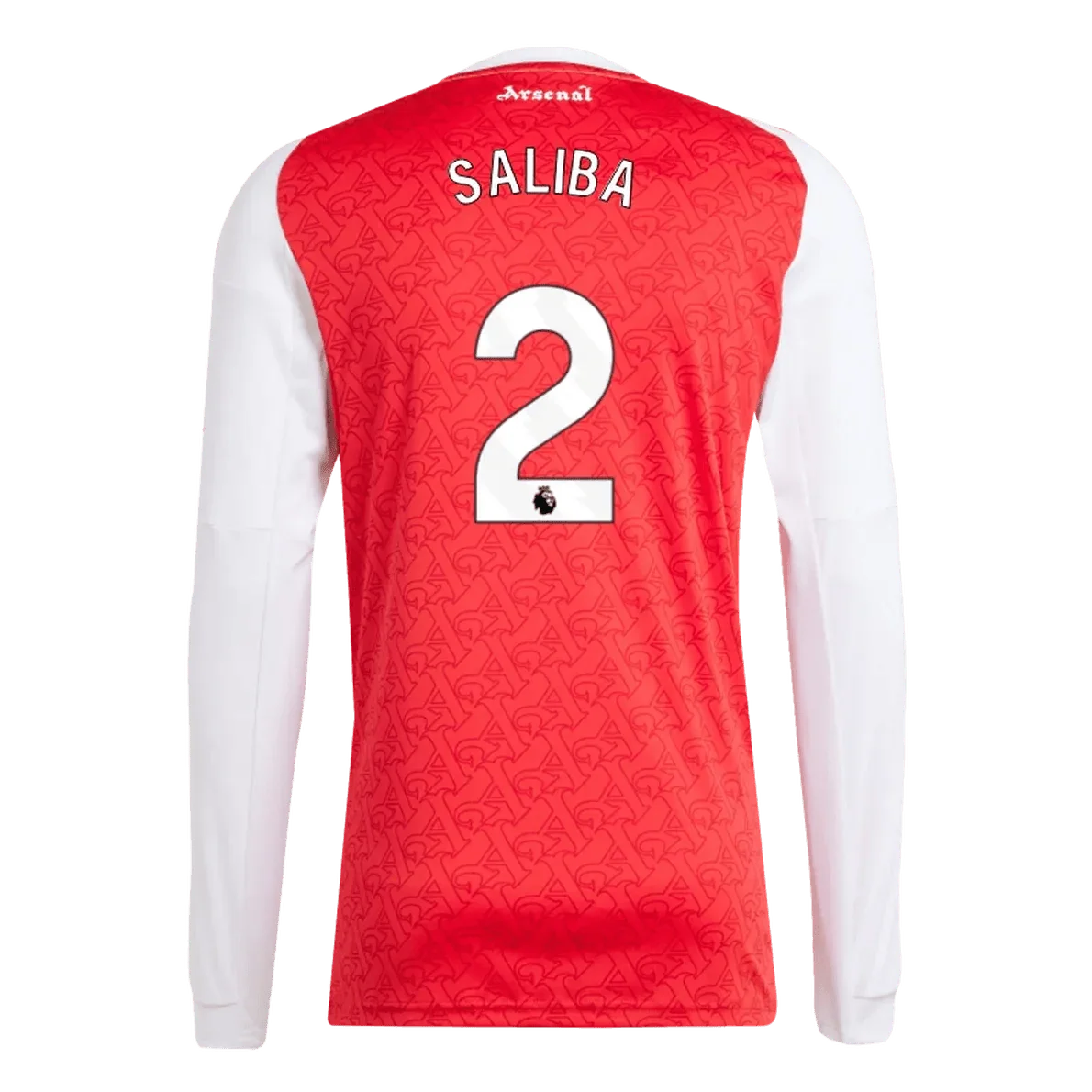 adidas 2025-26 Arsenal Men's Stadium Home Long-Sleeve Soccer Jersey 12