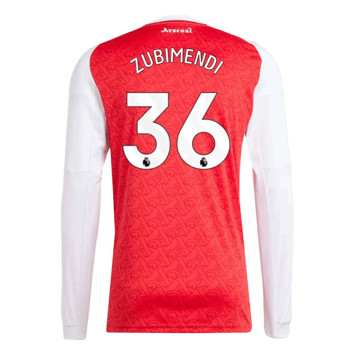 adidas 2025-26 Arsenal Men's Stadium Home Long-Sleeve Soccer Jersey 8