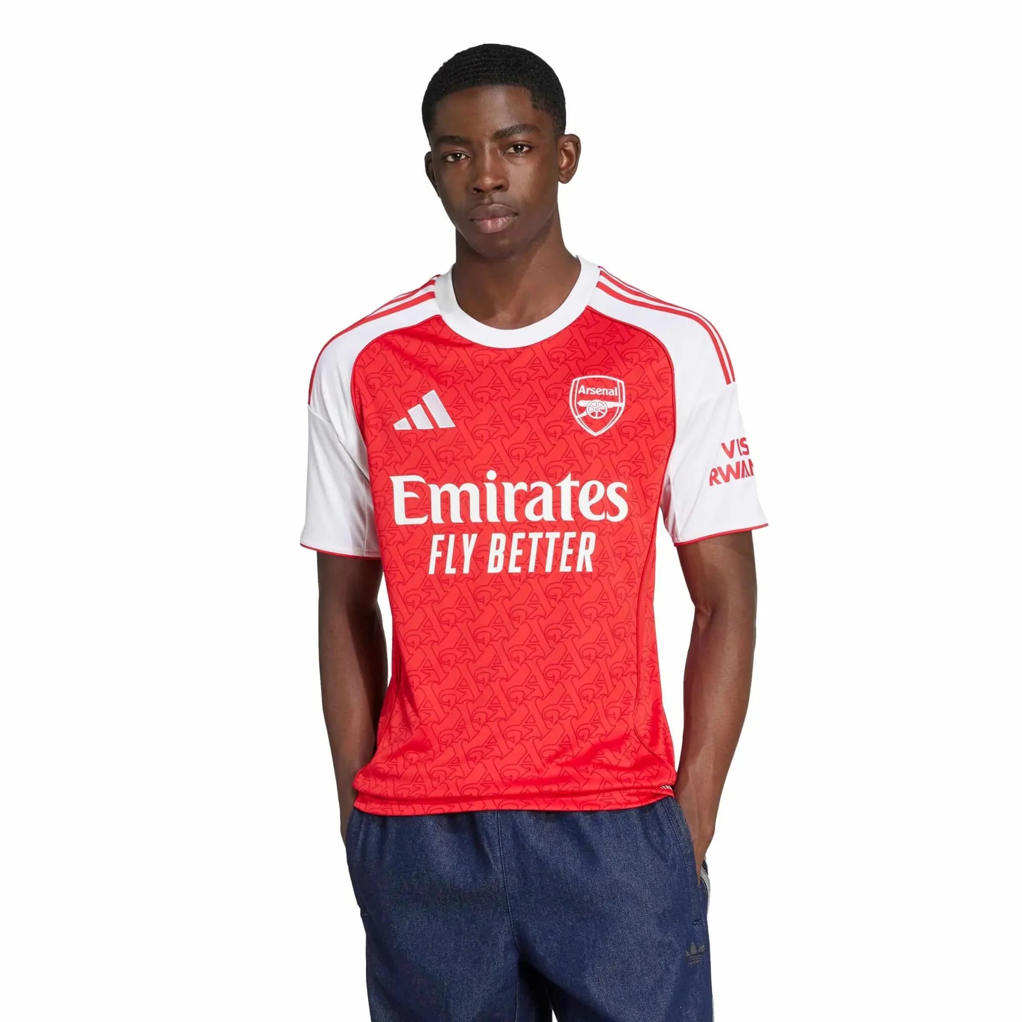 adidas 2025-26 Arsenal Men's Stadium Home Soccer Jersey 3