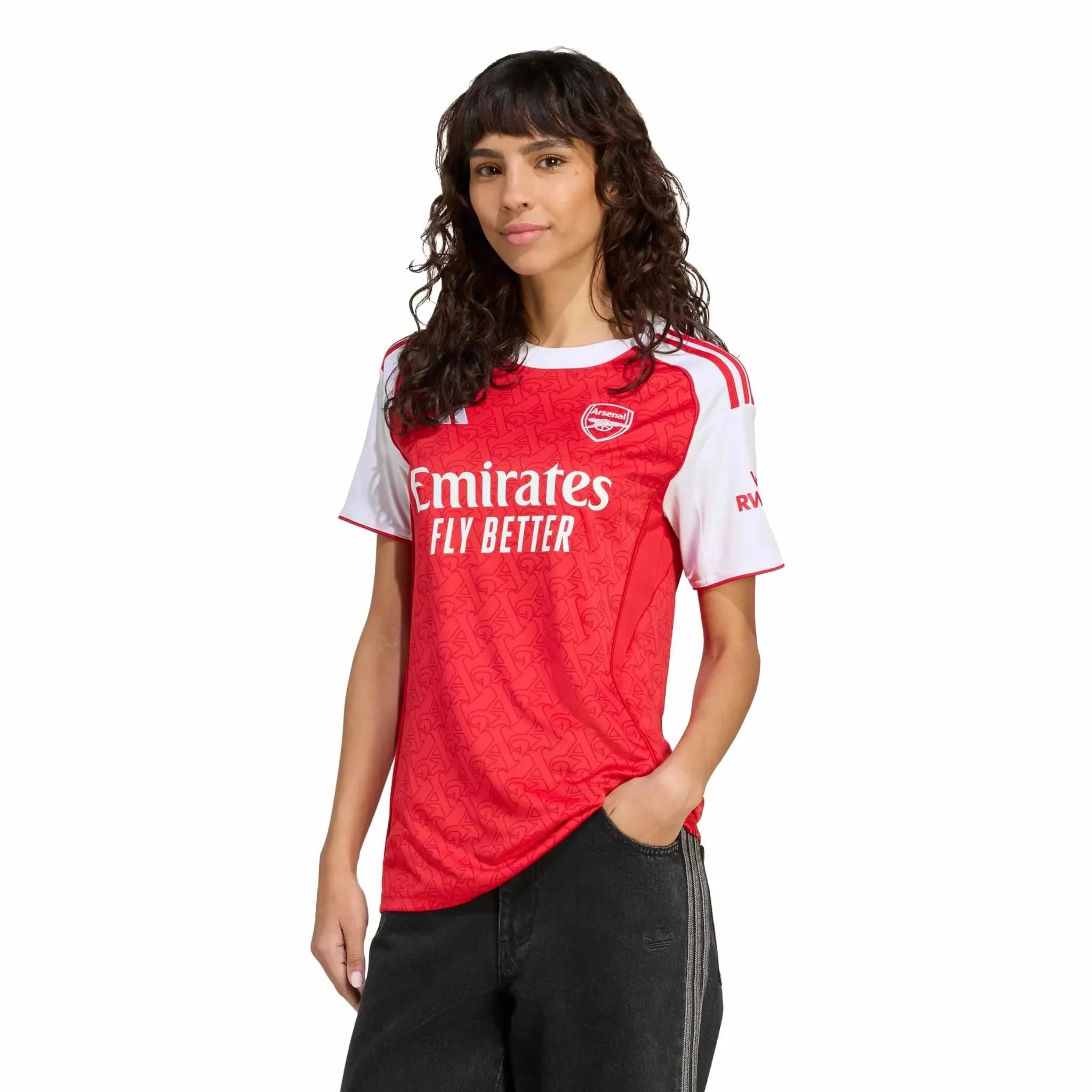 adidas 2025-26 Arsenal Women's Stadium Home Soccer Jersey 3