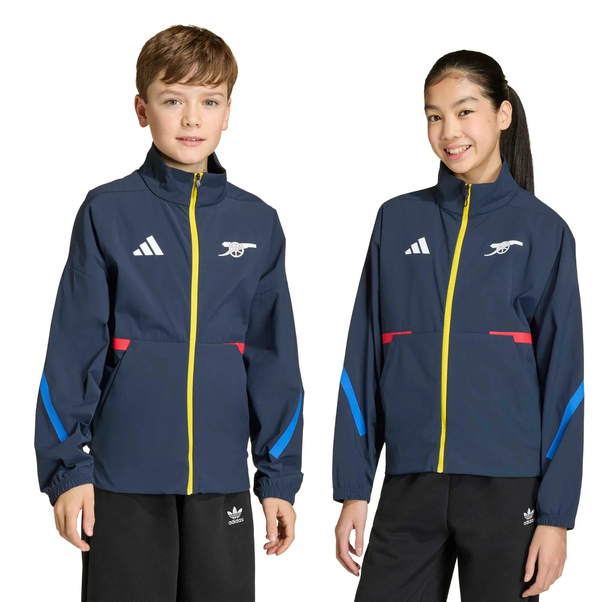 adidas 2025-26 Arsenal Youth Anthem Jacket 6