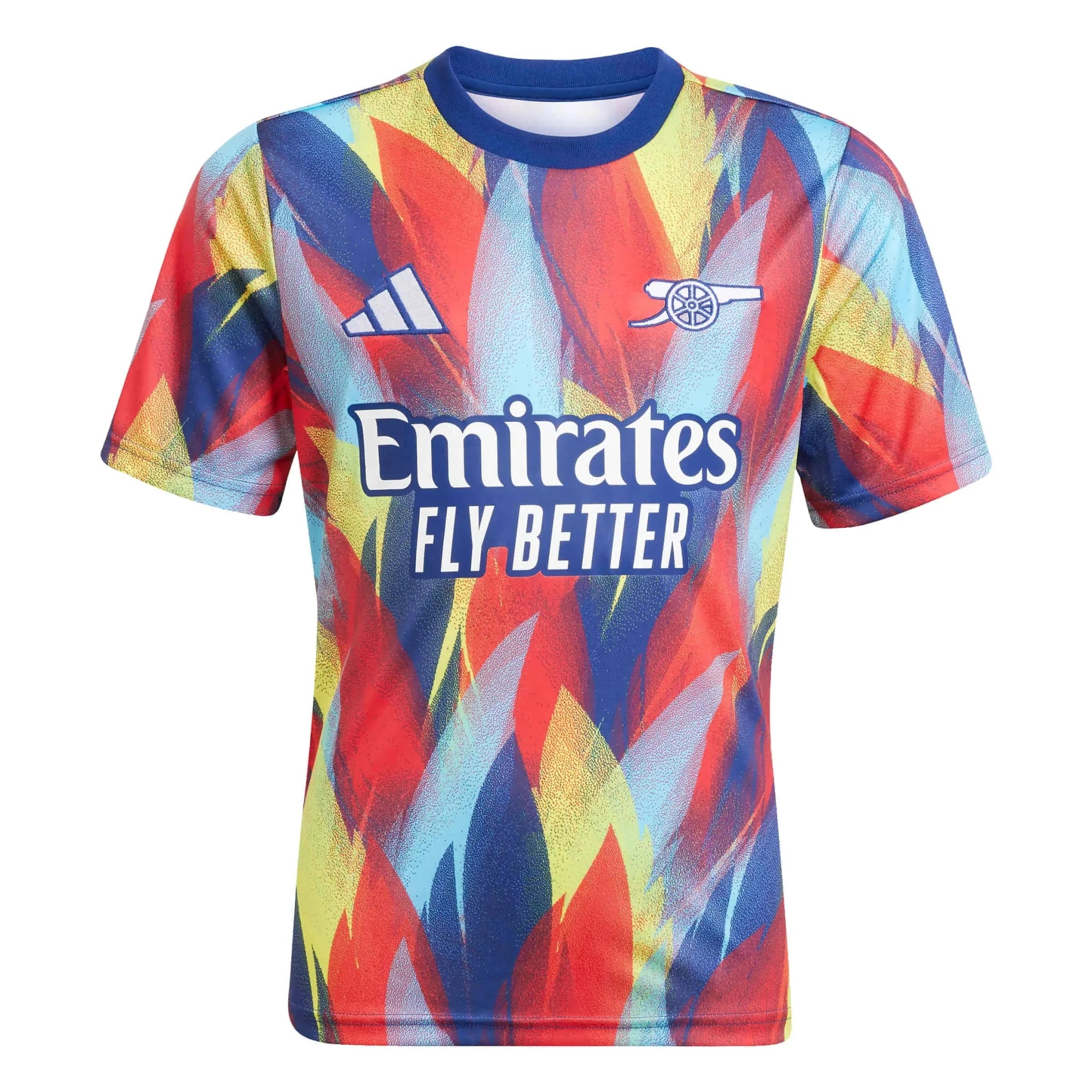 adidas 2025-26 Arsenal Youth Pre-Match Soccer Jersey 1