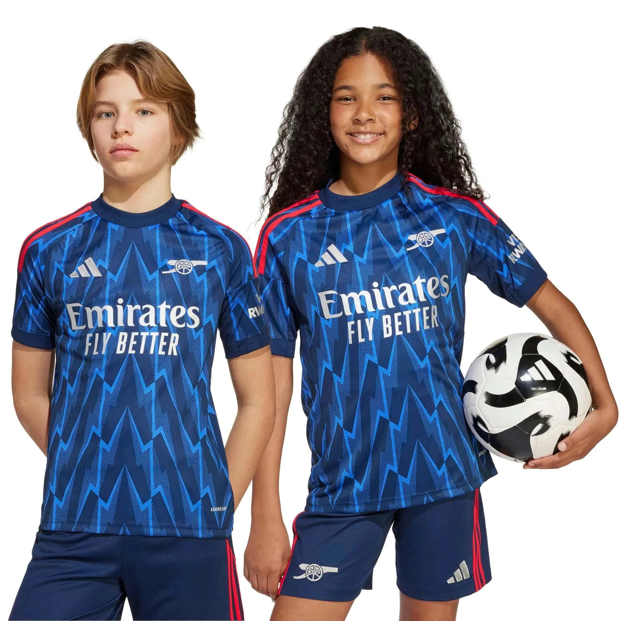 adidas 2025-26 Arsenal Youth Stadium Away Soccer Jersey 7