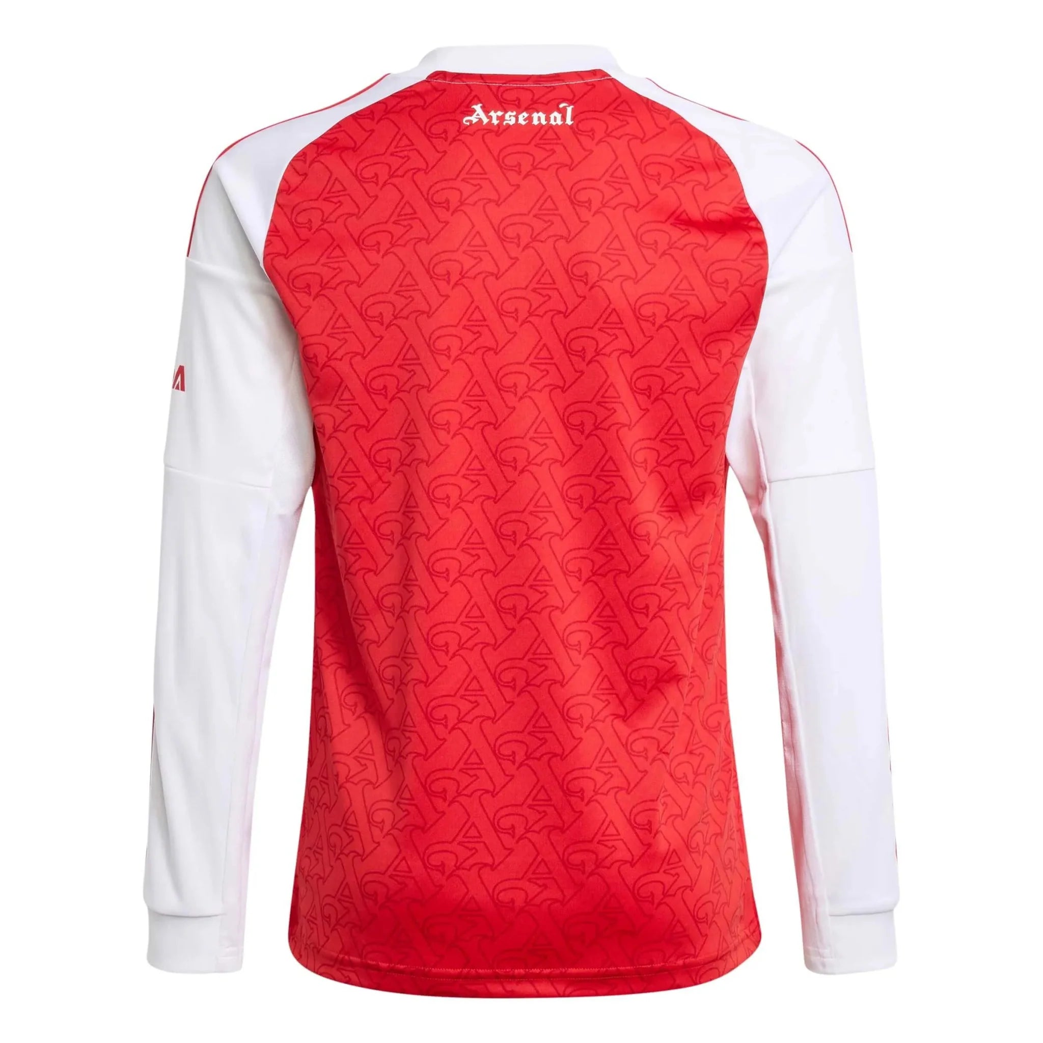 adidas 2025-26 Arsenal Youth Stadium Home Long-Sleeve Soccer Jersey 2
