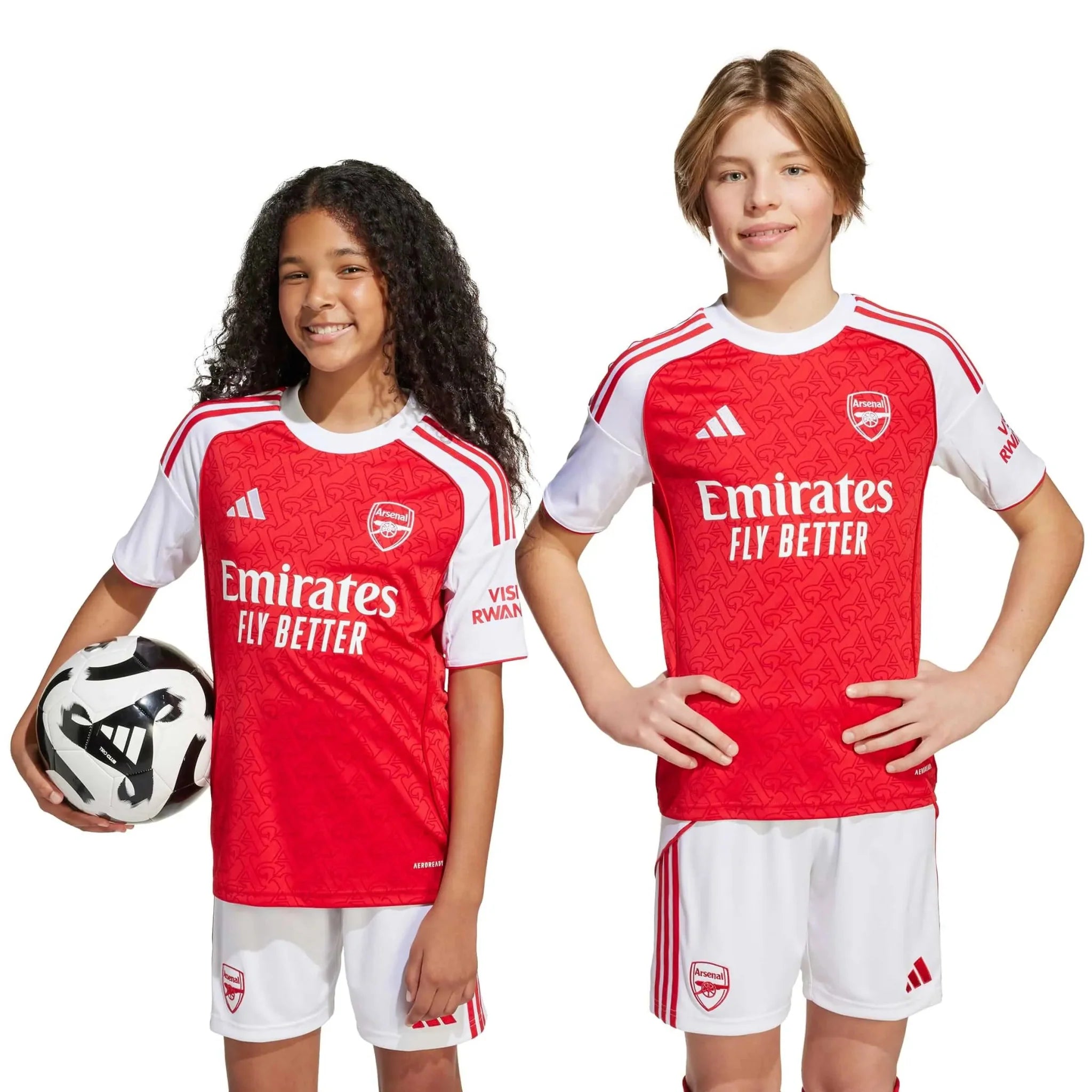 adidas 2025-26 Arsenal Youth Stadium Home Soccer Jersey 7
