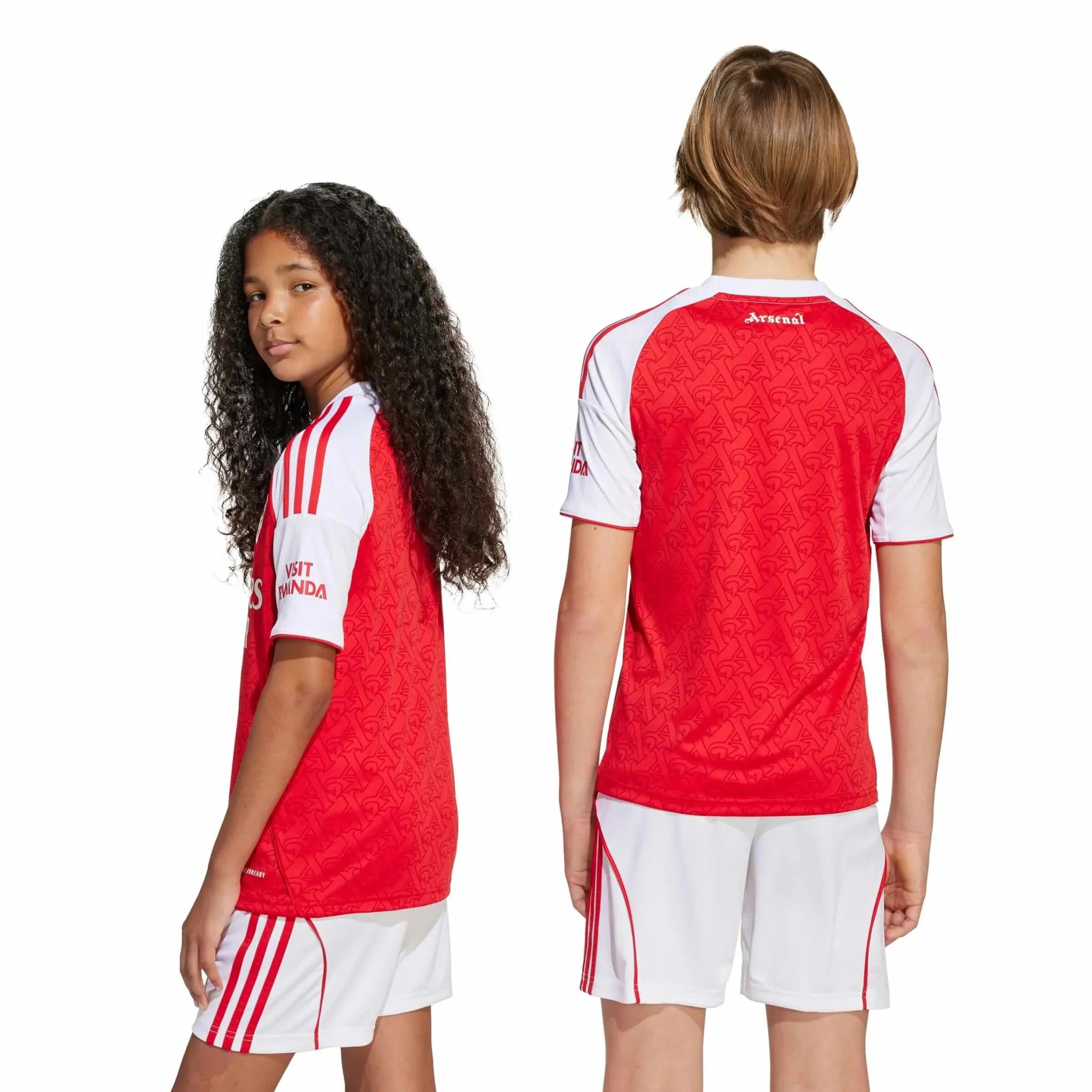 adidas 2025-26 Arsenal Youth Stadium Home Soccer Jersey 8