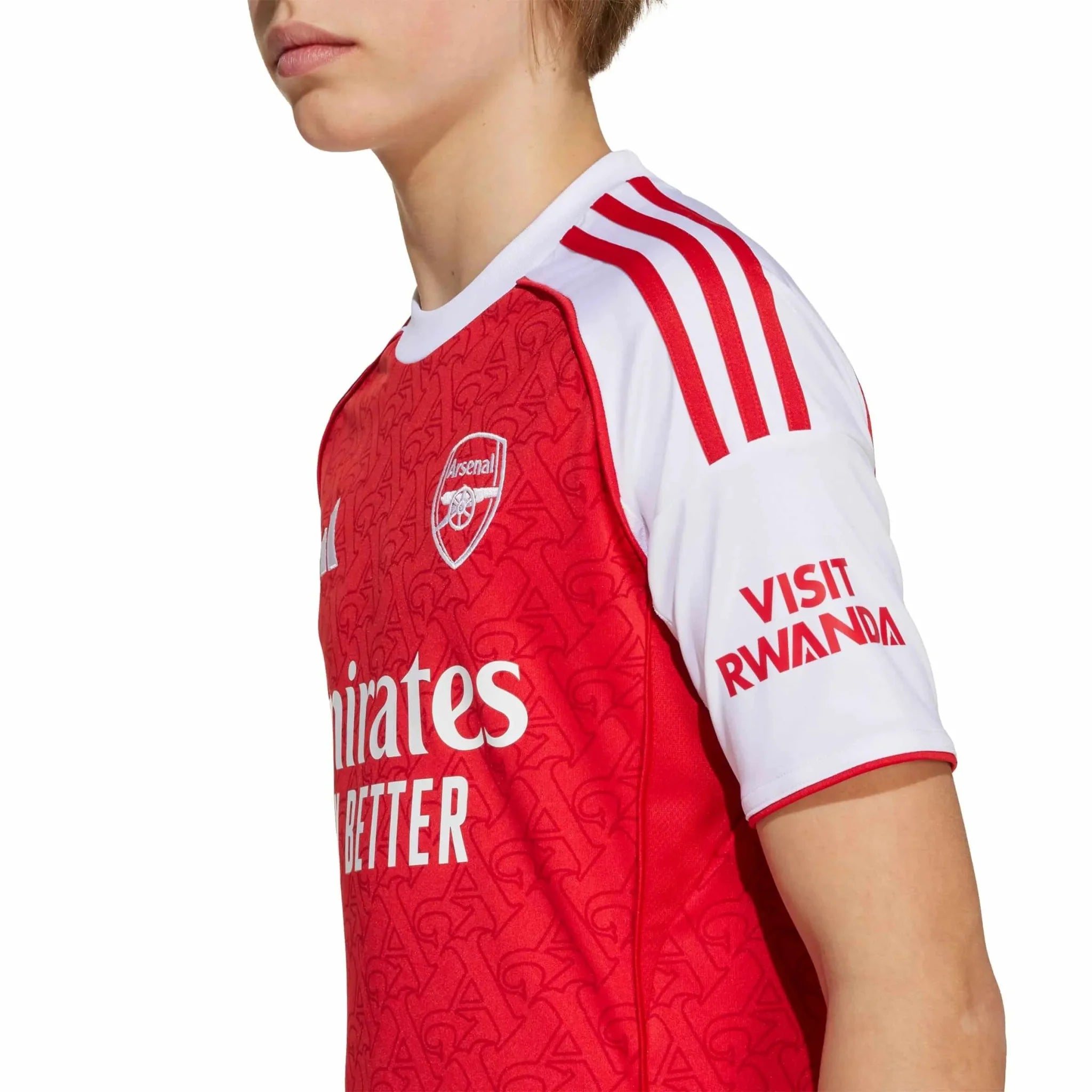 adidas 2025-26 Arsenal Youth Stadium Home Soccer Jersey 6