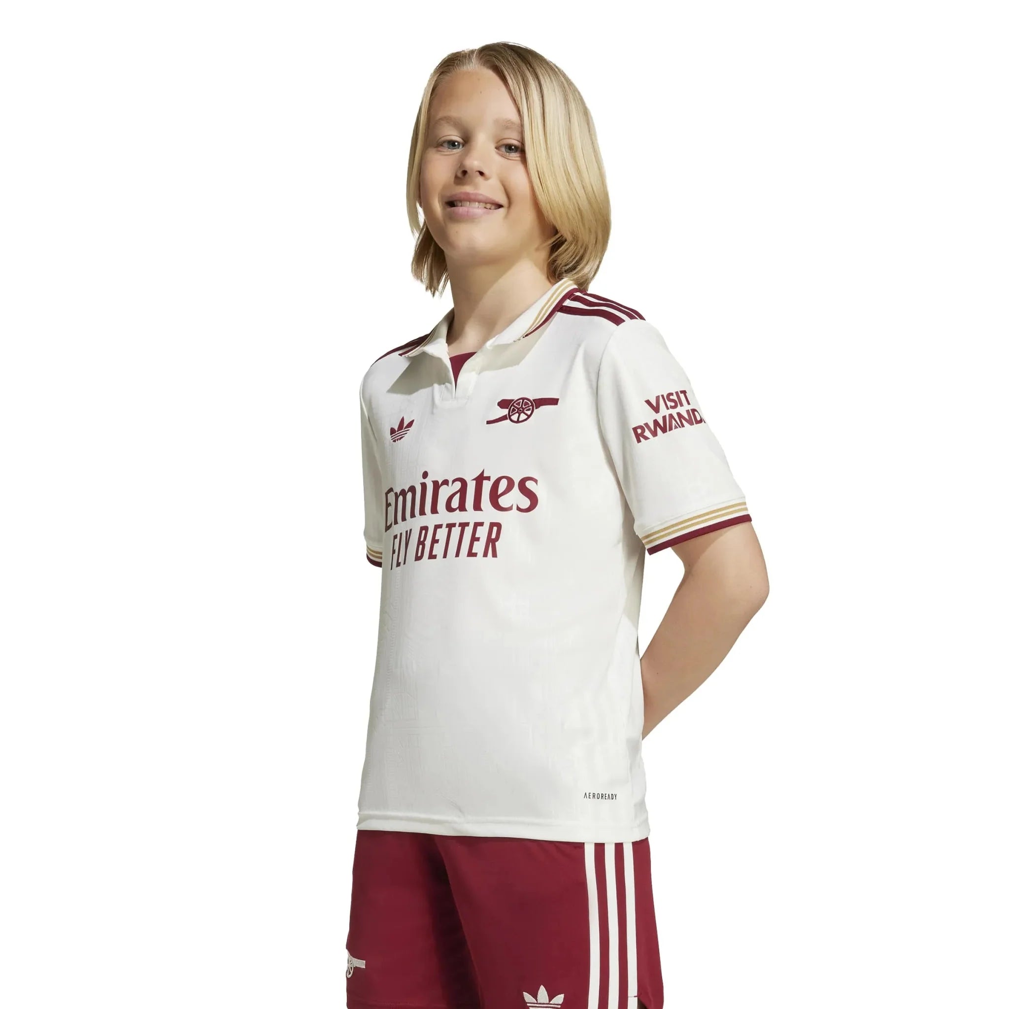 adidas 2025-26 Arsenal Youth Stadium Third Soccer Jersey 3