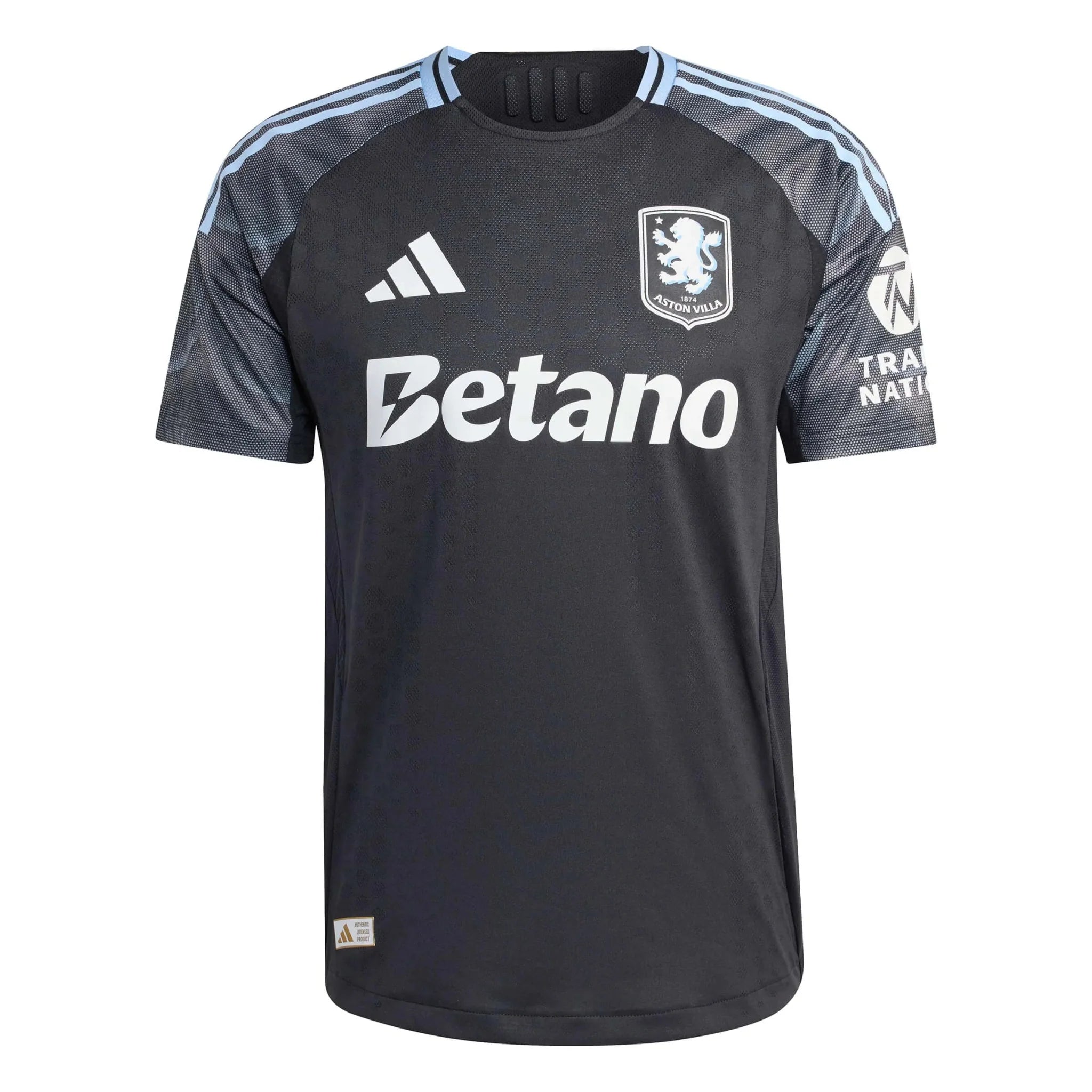 adidas 2025-26 Aston Villa Men's Authentic Away Soccer Jersey 1