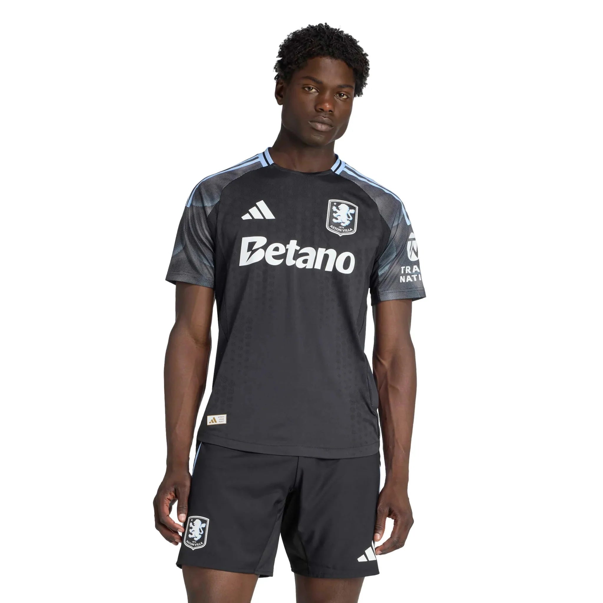 adidas 2025-26 Aston Villa Men's Authentic Away Soccer Jersey 3