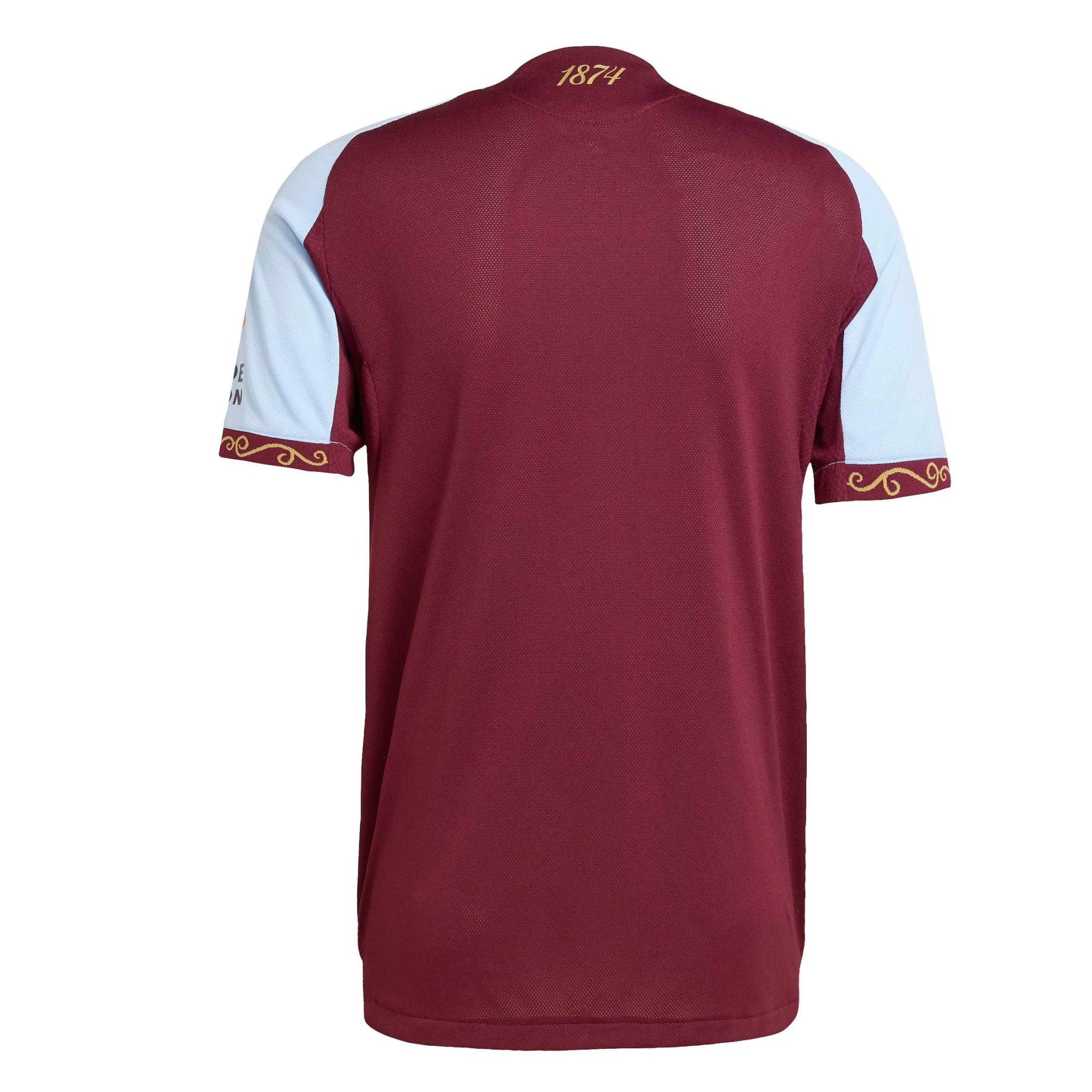 adidas 2025-26 Aston Villa Men's Authentic Home Soccer Jersey 2