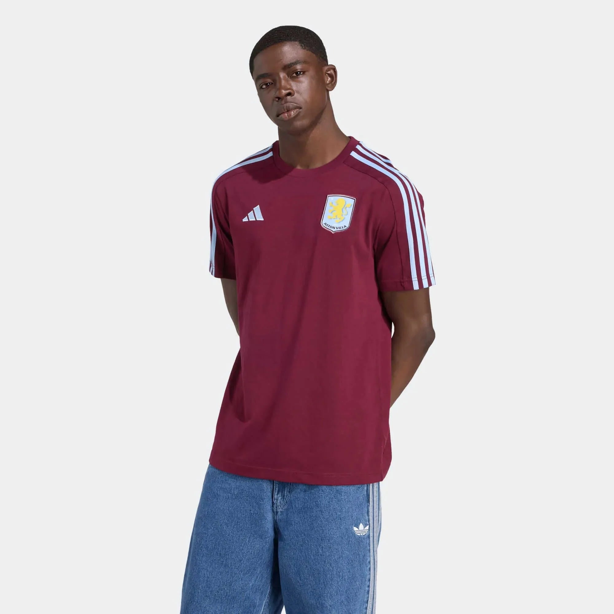 adidas 2025-26 Aston Villa Men's Dna Tee 2