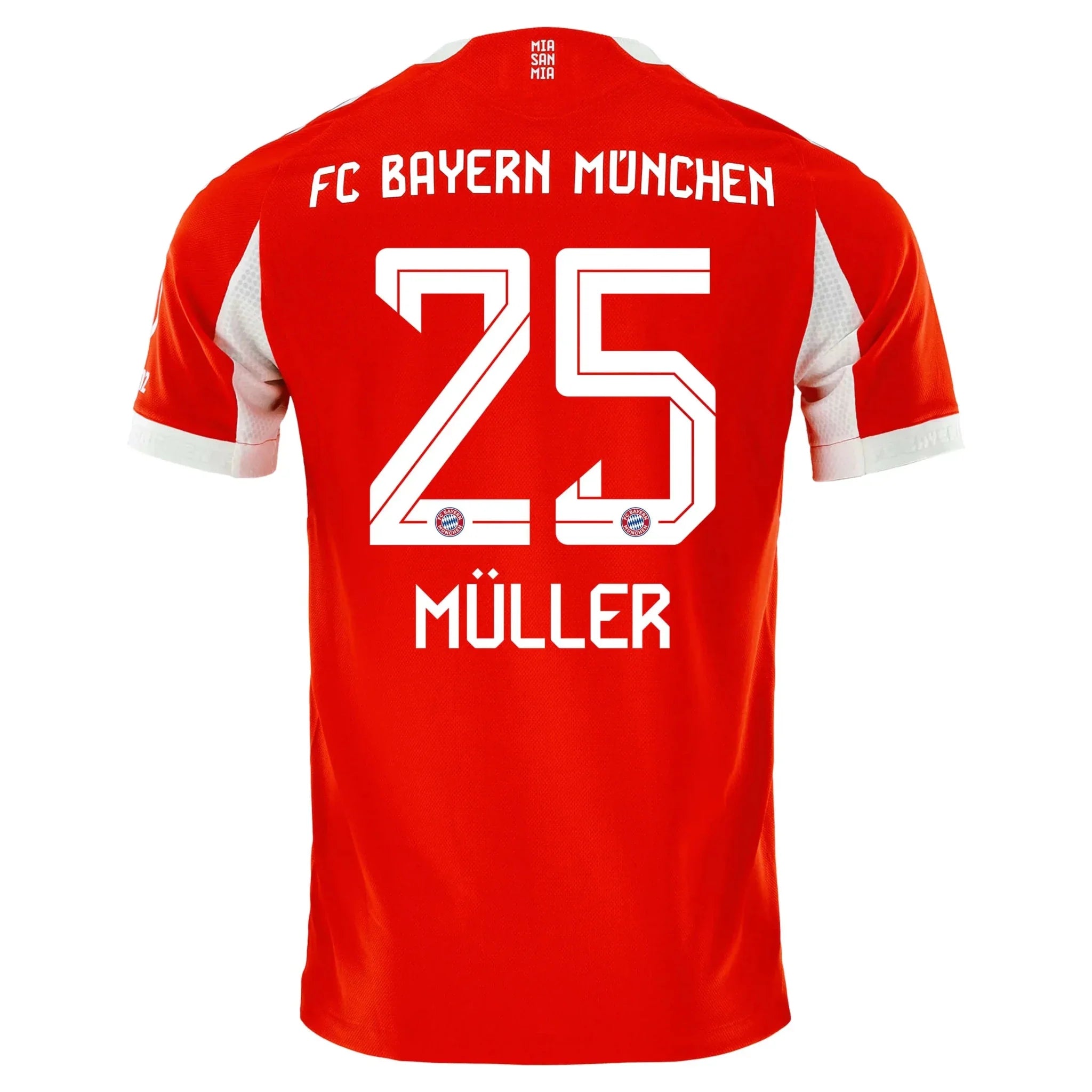 adidas 2025-26 Bayern Munich Men's Authentic Home Soccer Jersey 8