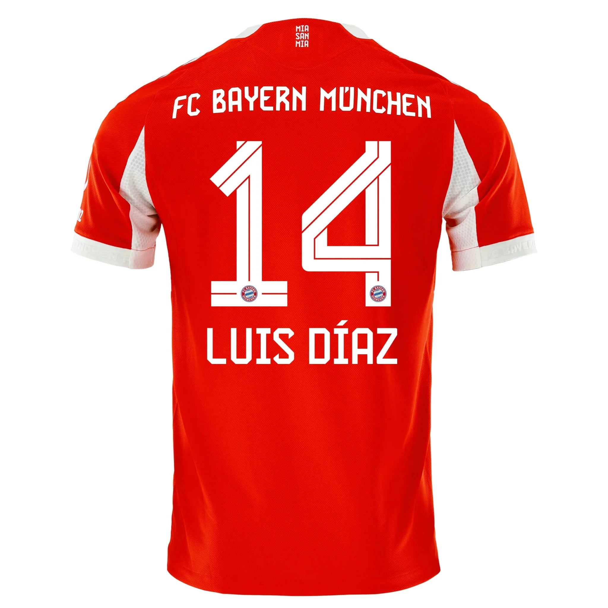 adidas 2025-26 Bayern Munich Men's Authentic Home Soccer Jersey 4