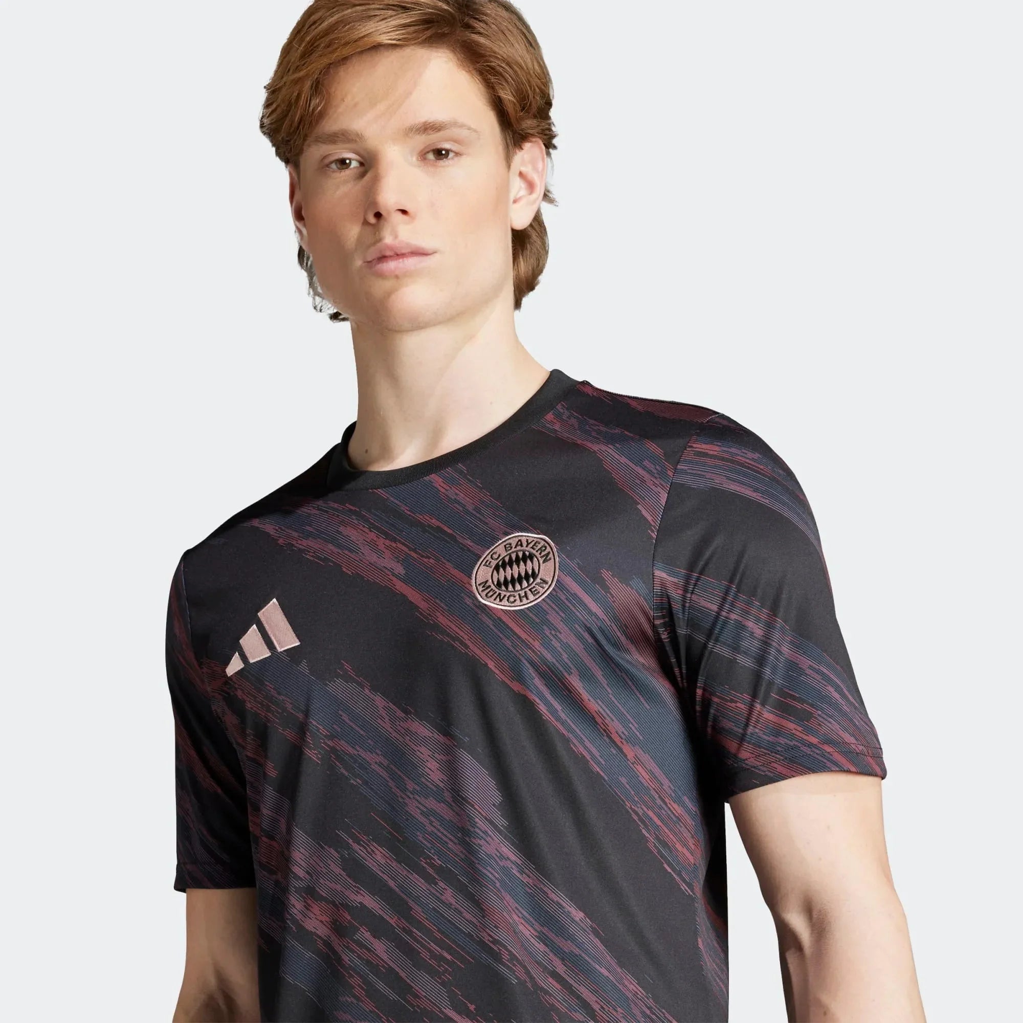 adidas 2025-26 Bayern Munich Men's Pre-Match Soccer Jersey 6