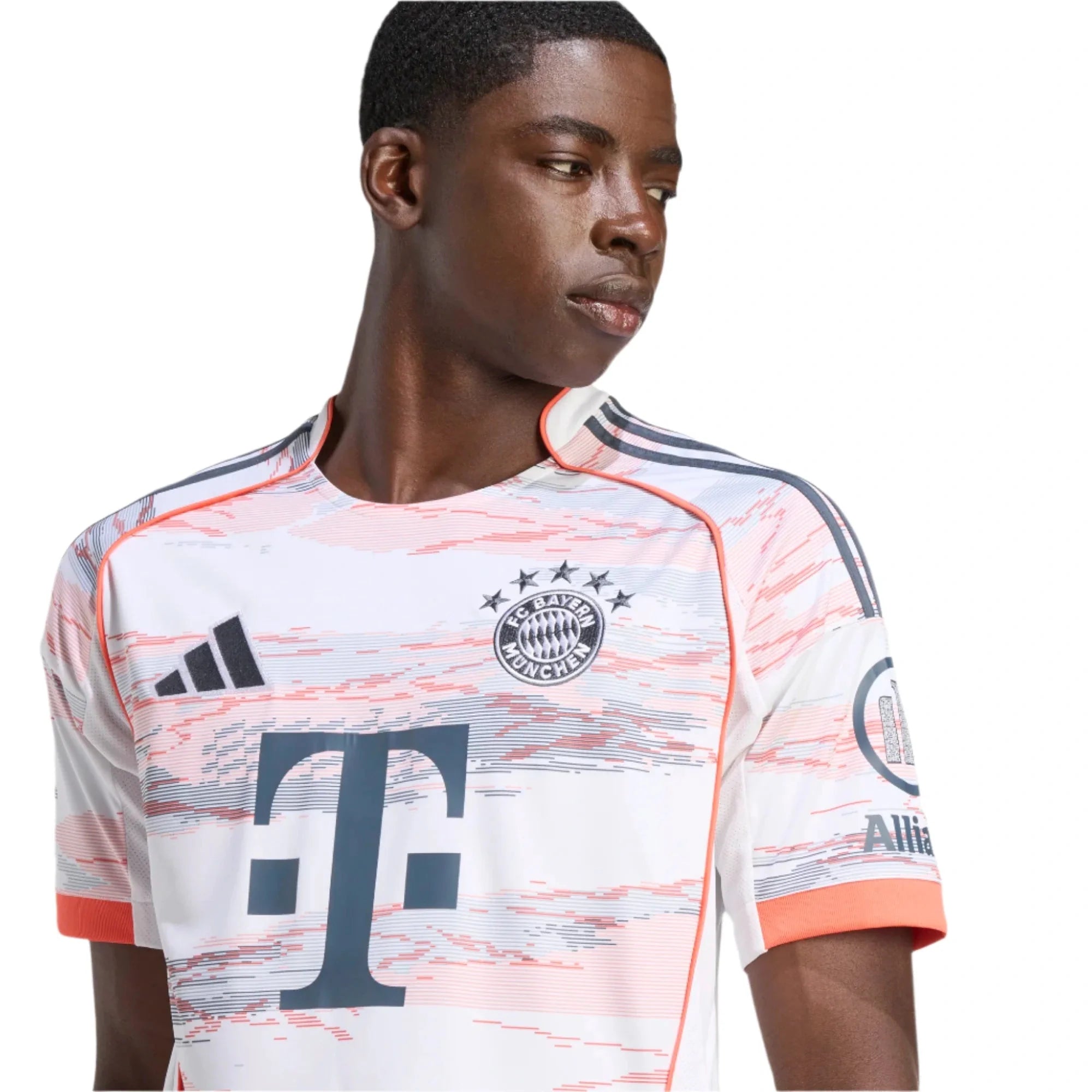 adidas 2025-26 Bayern Munich Men's Stadium Away Soccer Jersey 5