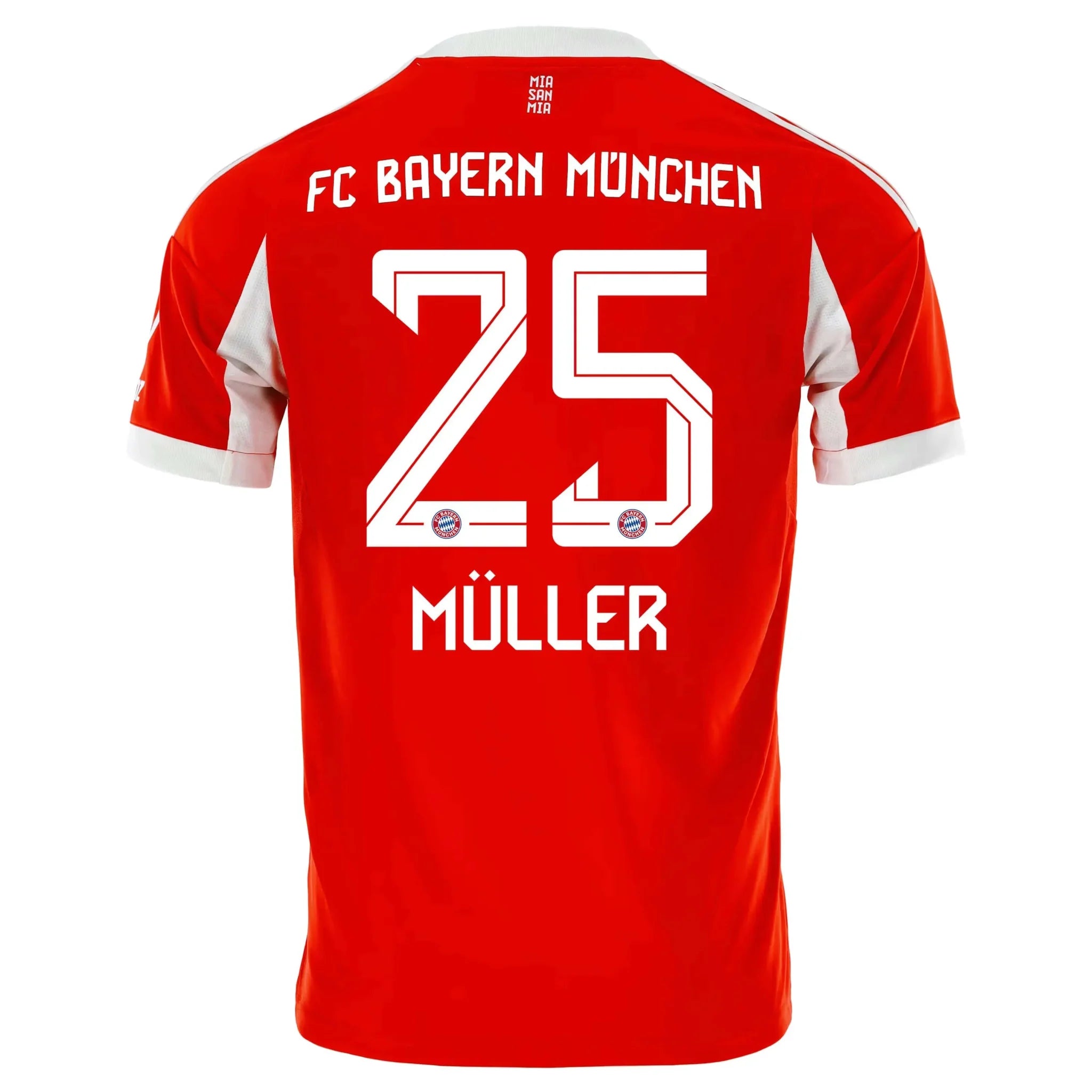 adidas 2025-26 Bayern Munich Men's Stadium Home Soccer Jersey 7