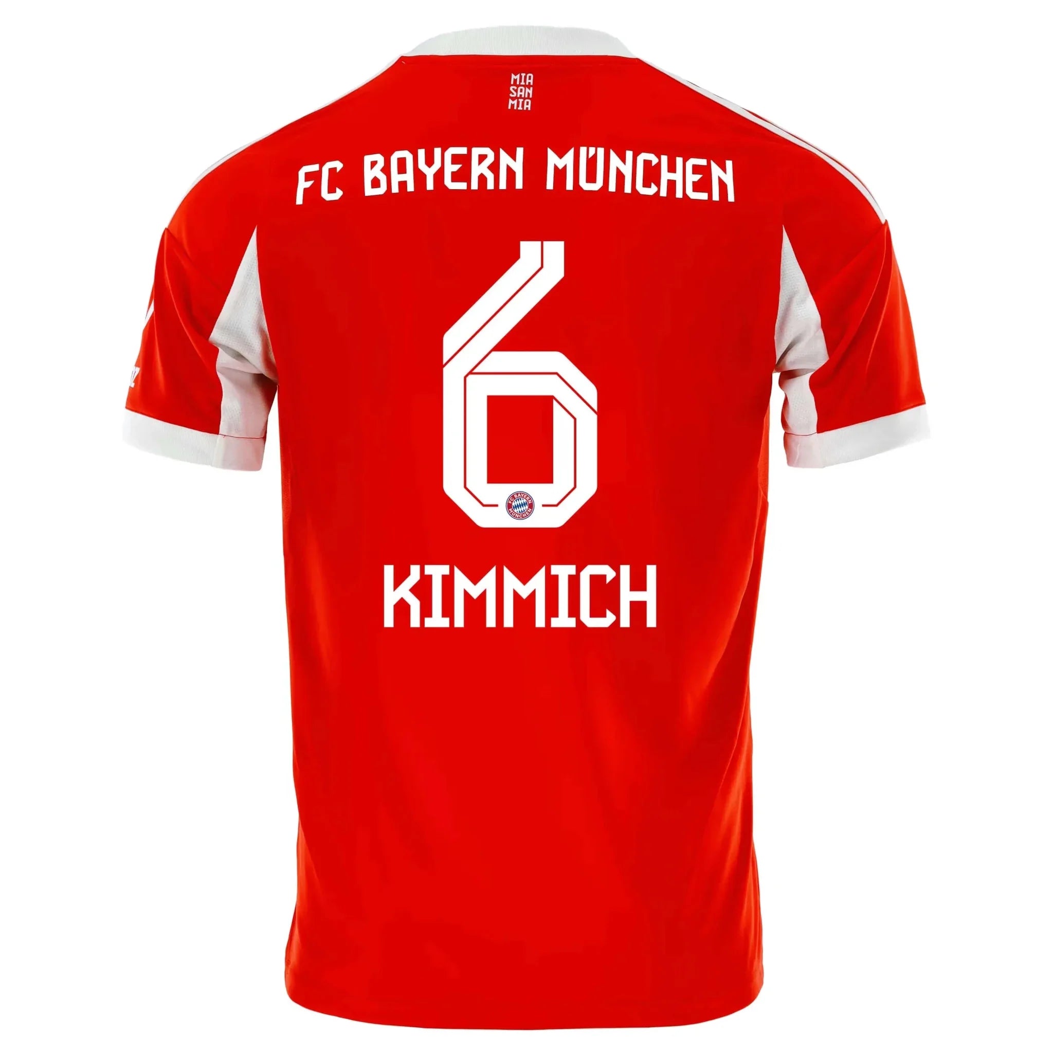 adidas 2025-26 Bayern Munich Men's Stadium Home Soccer Jersey 12