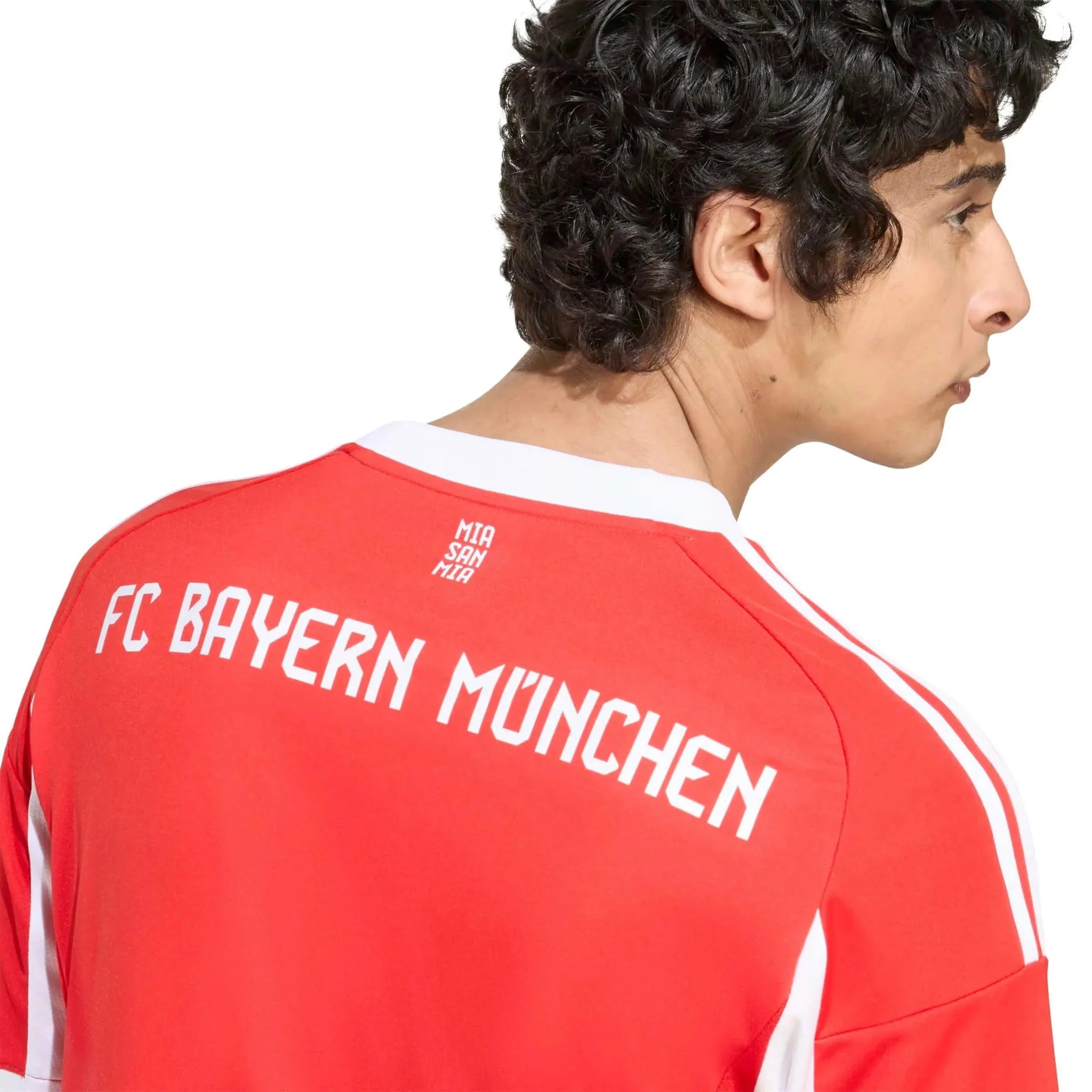 adidas 2025-26 Bayern Munich Men's Stadium Home Soccer Jersey 6