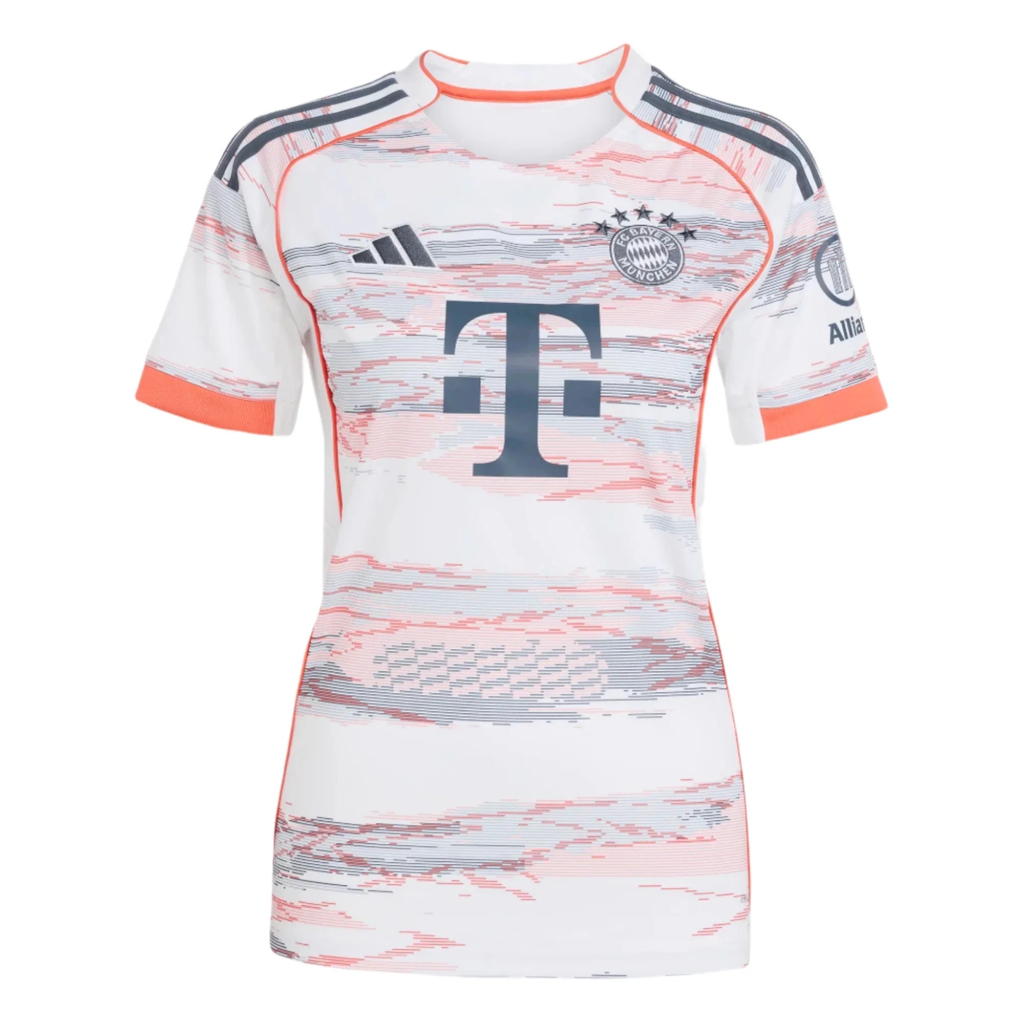 adidas 2025-26 Bayern Munich Women's Stadium Away Soccer Jersey 1