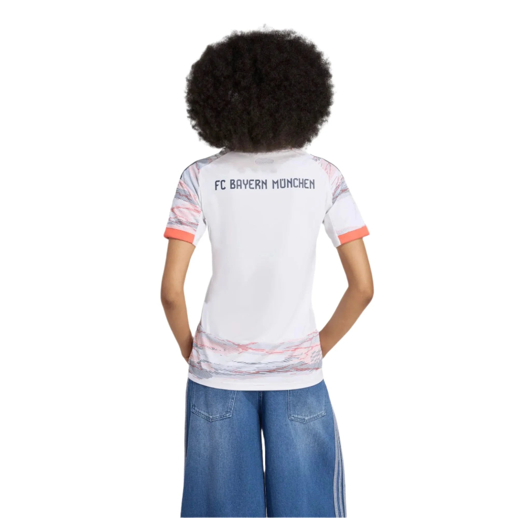 adidas 2025-26 Bayern Munich Women's Stadium Away Soccer Jersey 4
