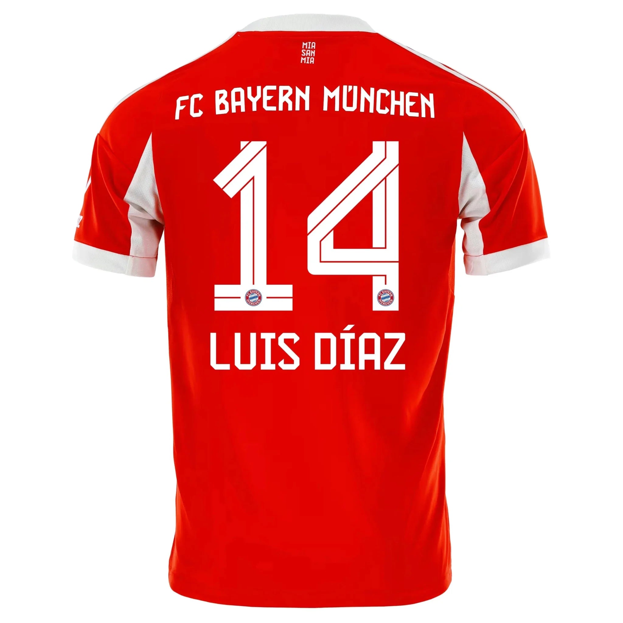 adidas 2025-26 Bayern Munich Men's Stadium Home Soccer Jersey 10