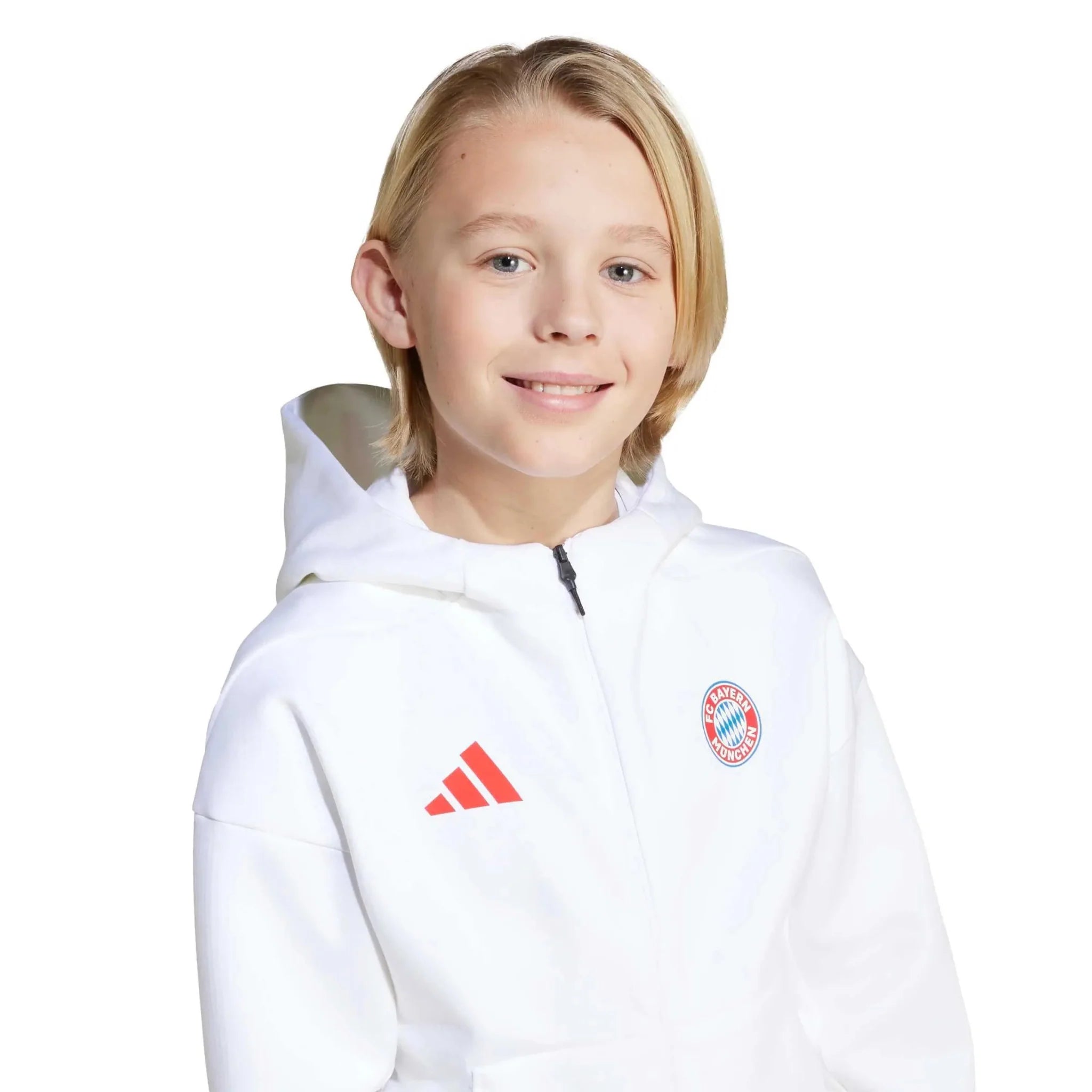 adidas 2025-26 Bayern Munich Youth Anthem Jacket 2