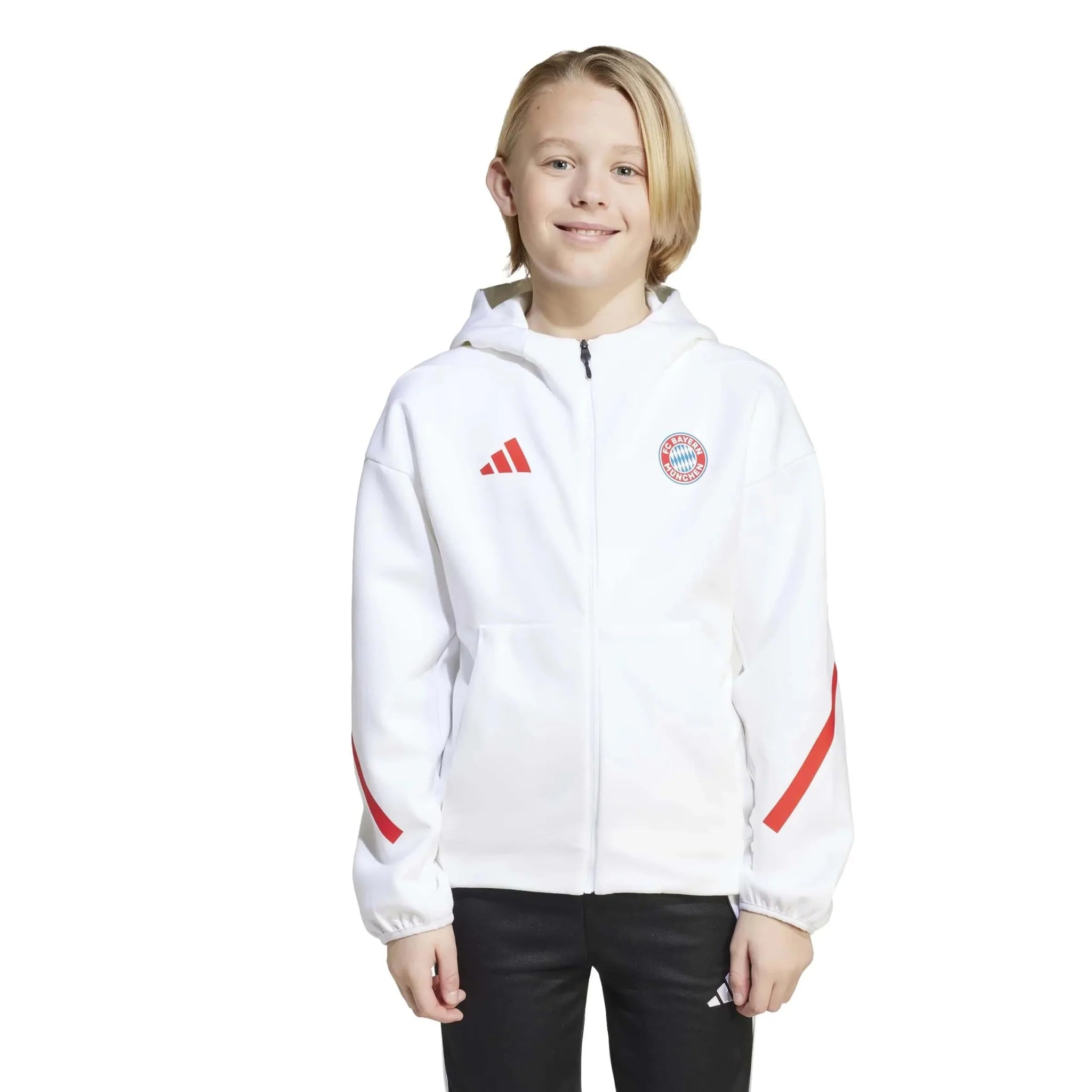 adidas 2025-26 Bayern Munich Youth Anthem Jacket 4