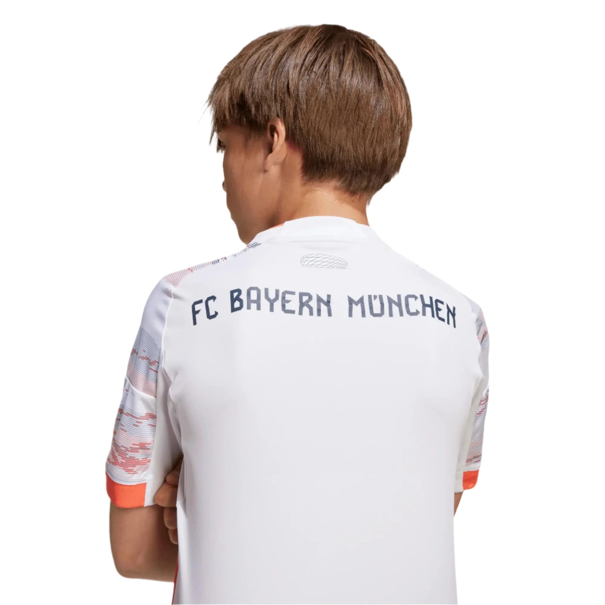adidas 2025-26 Bayern Munich Youth Stadium Away Soccer Jersey 7