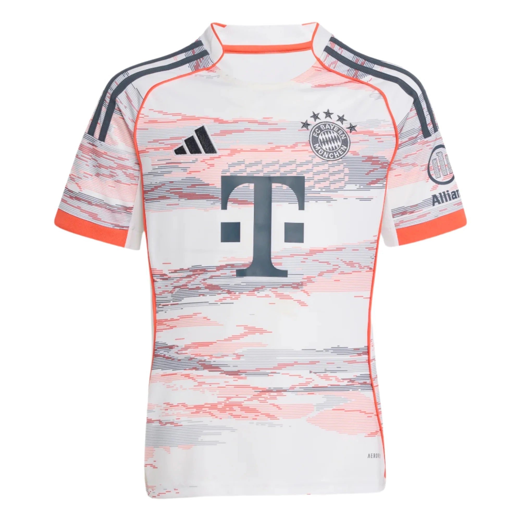 adidas 2025-26 Bayern Munich Youth Stadium Away Soccer Jersey 1