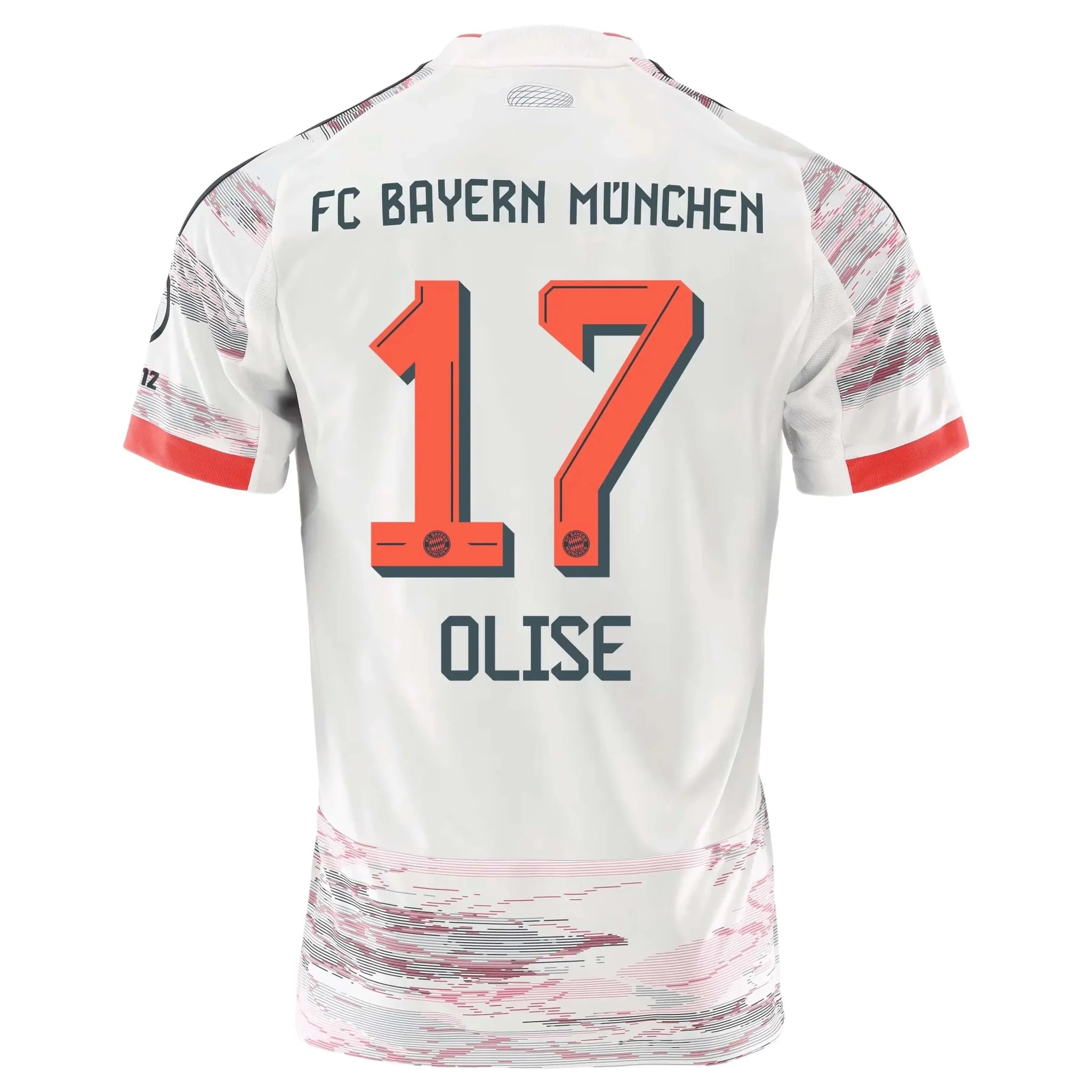 adidas 2025-26 Bayern Munich Women's Stadium Away Soccer Jersey 7