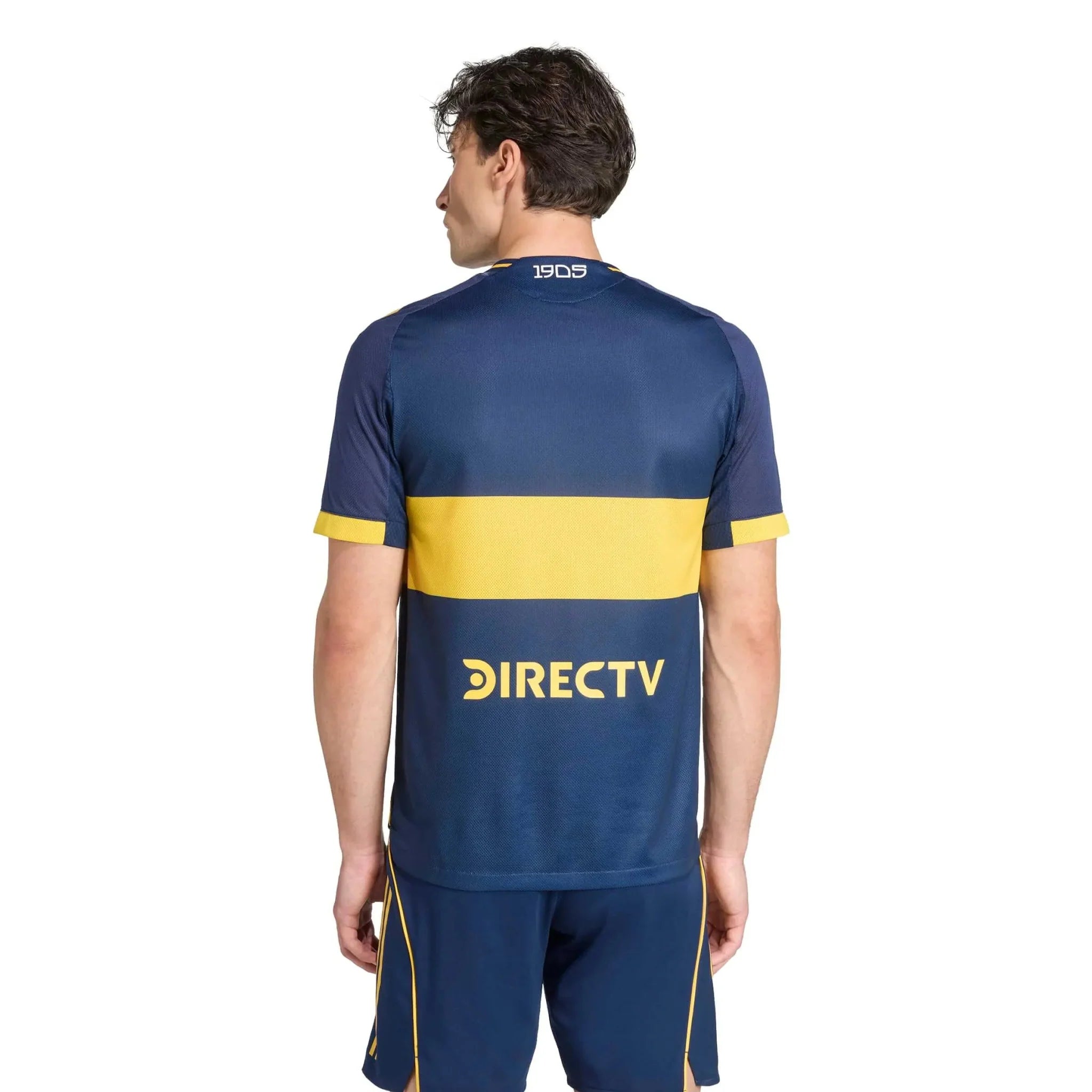 adidas 2025-26 Boca Juniors Men's Authentic Home Soccer Jersey 4
