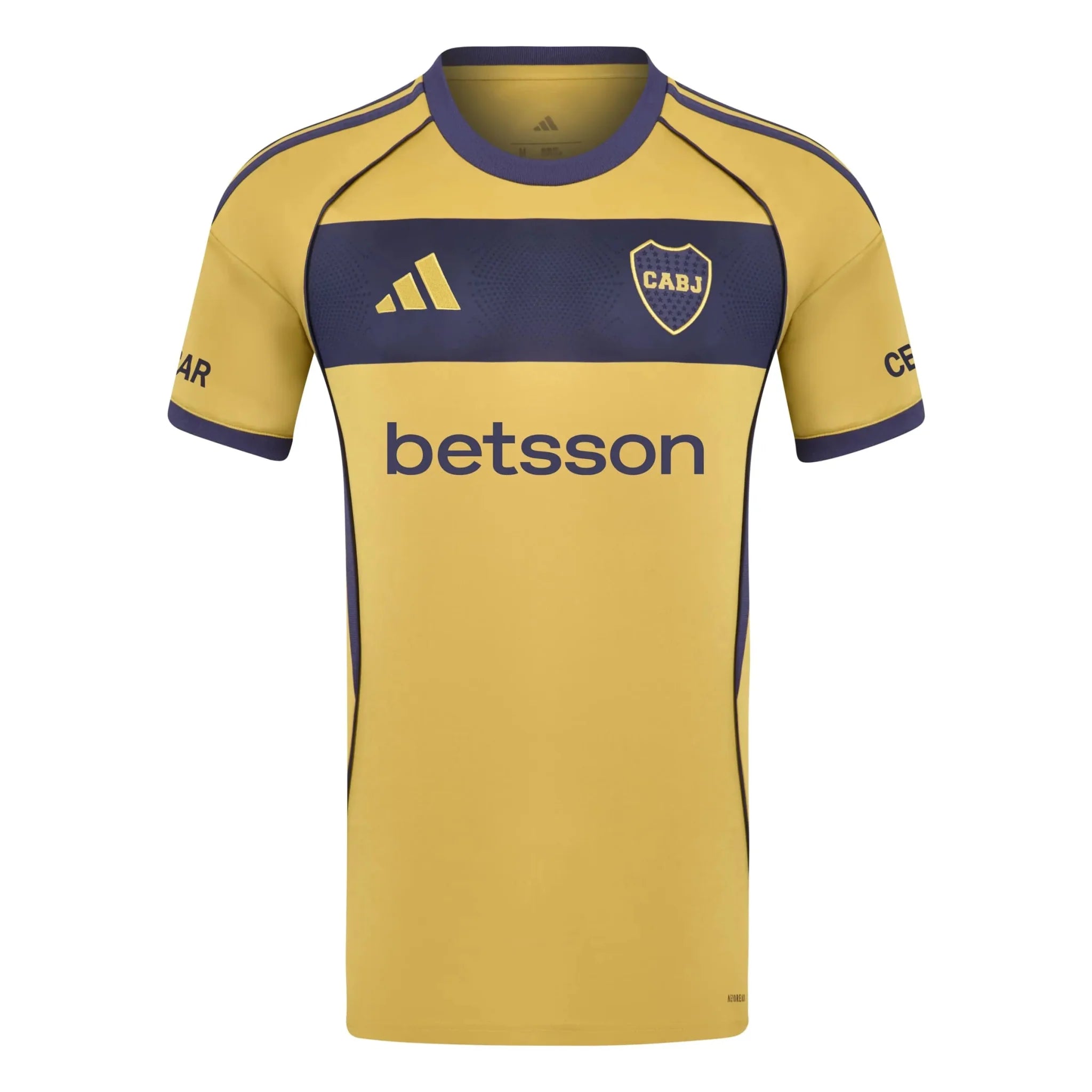 adidas 2025-26 Boca Juniors Men's Stadium Away Soccer Jersey 1