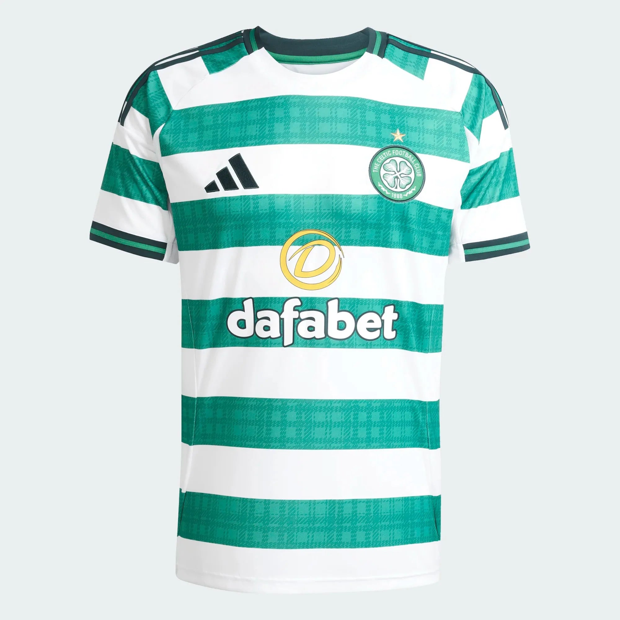 adidas 2025-26 Celtic Men's Stadium Home Soccer Jersey 1