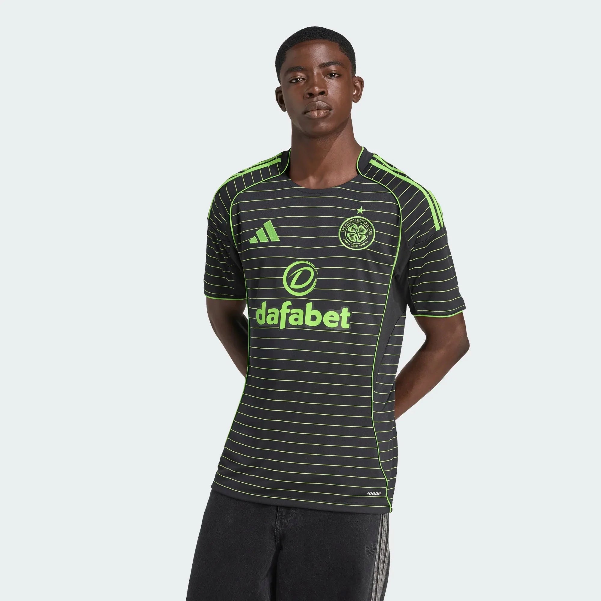 adidas 2025-26 Celtics Men's Stadium Away Soccer Jersey 3