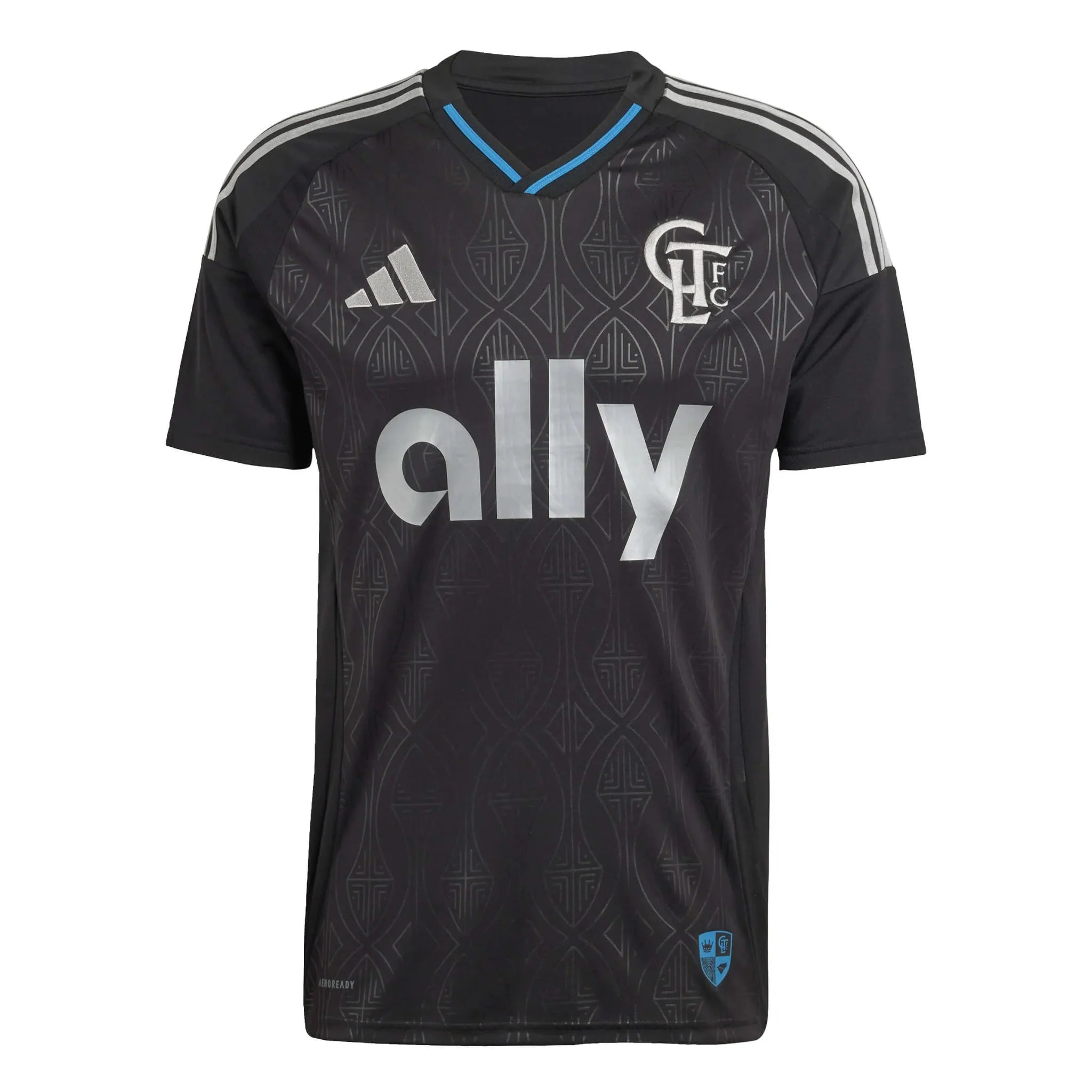 adidas 2025-26 Charlotte FC Men's Stadium Away Soccer Jersey 1