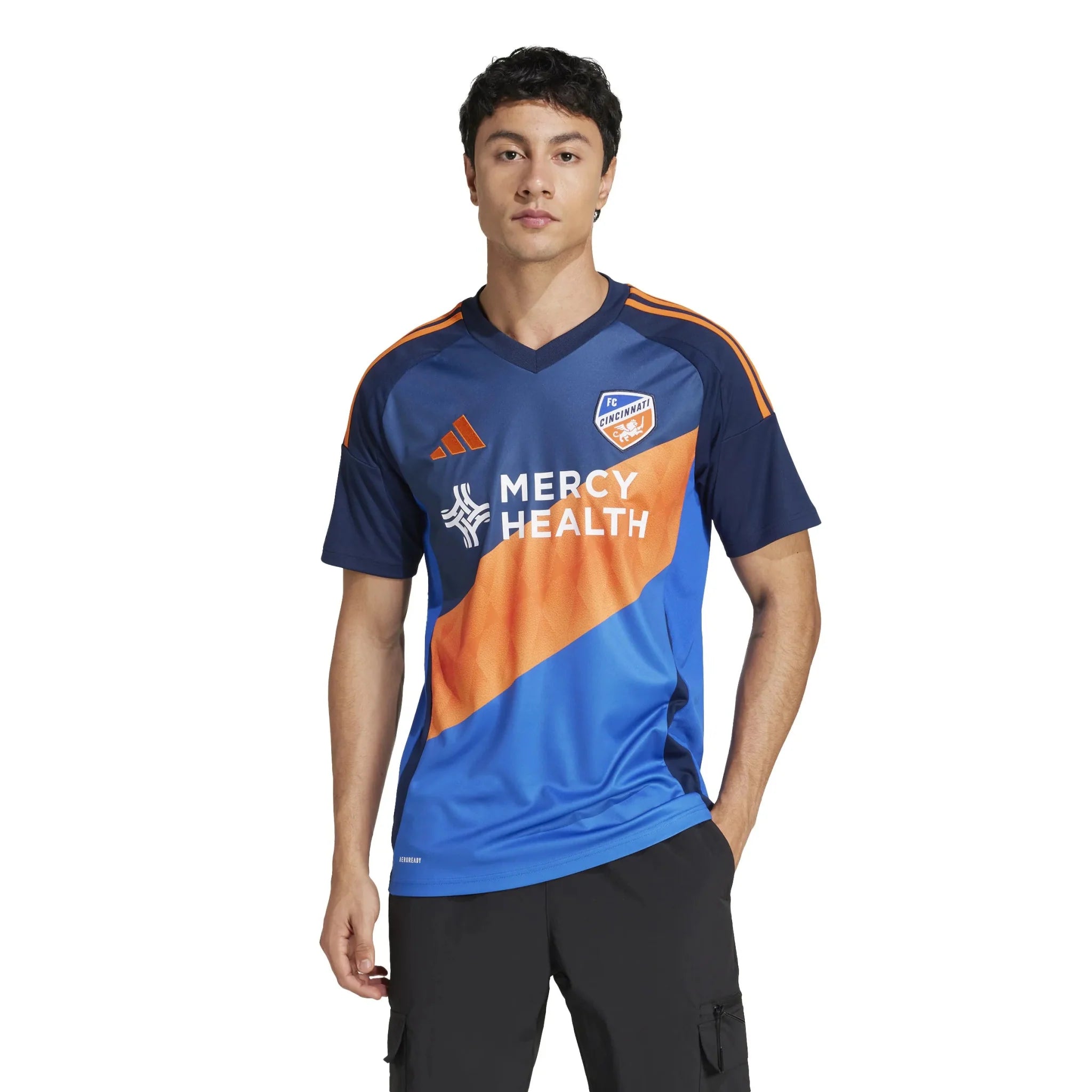 adidas 2025-26 Cincinnati Men's Stadium Home Soccer Jersey 3