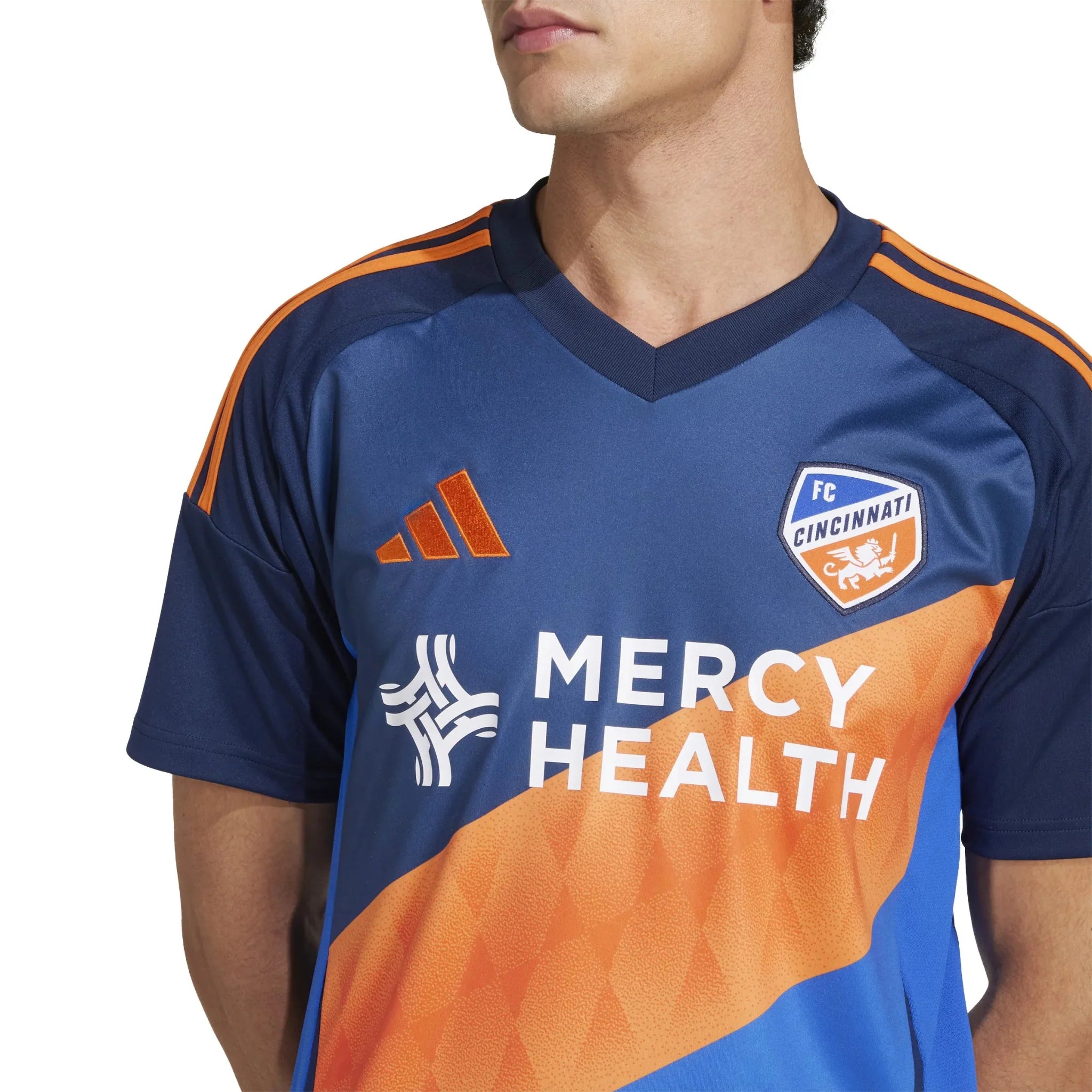 adidas 2025-26 Cincinnati Men's Stadium Home Soccer Jersey 6