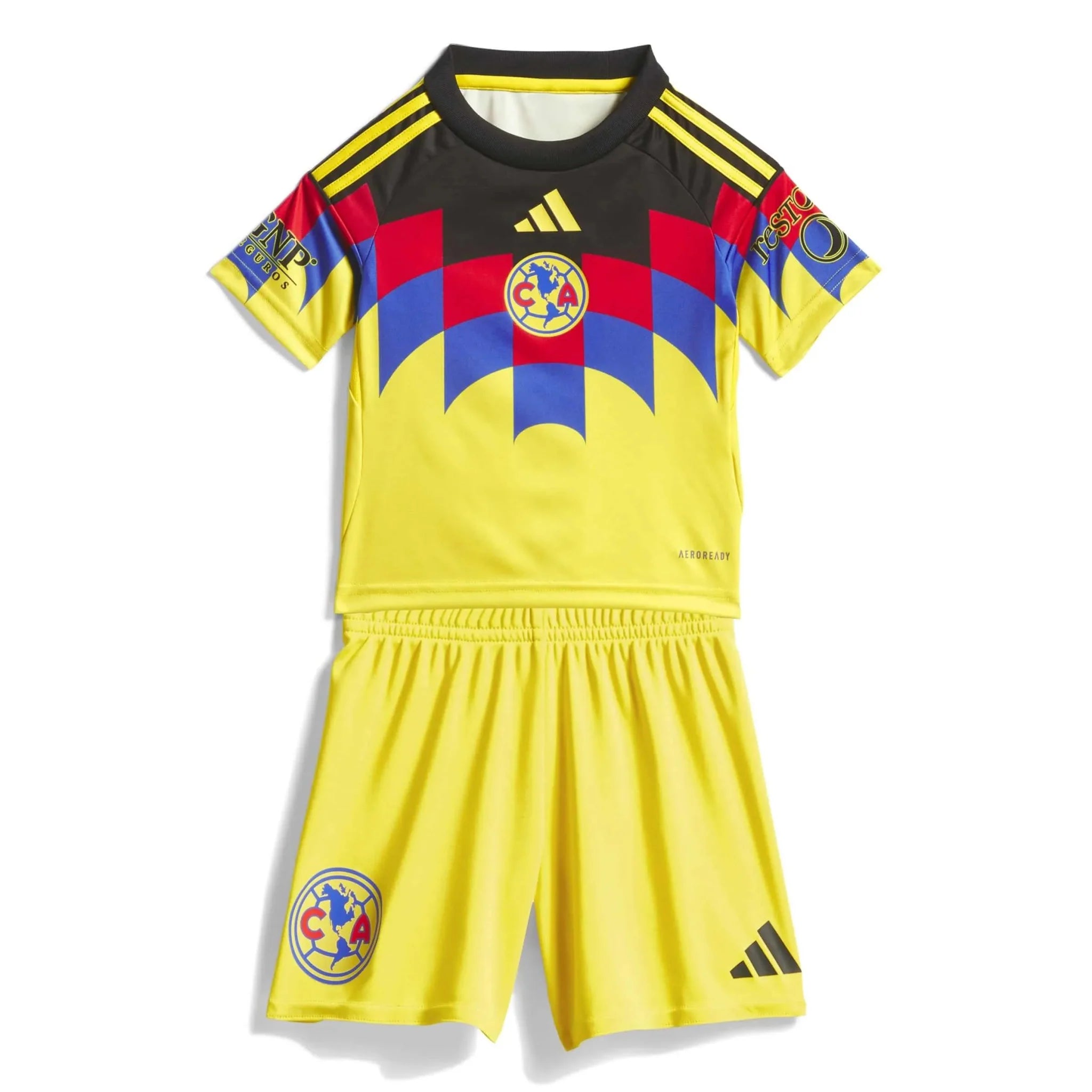 adidas 2025-26 Club America Kid's Home Mini Kit 1