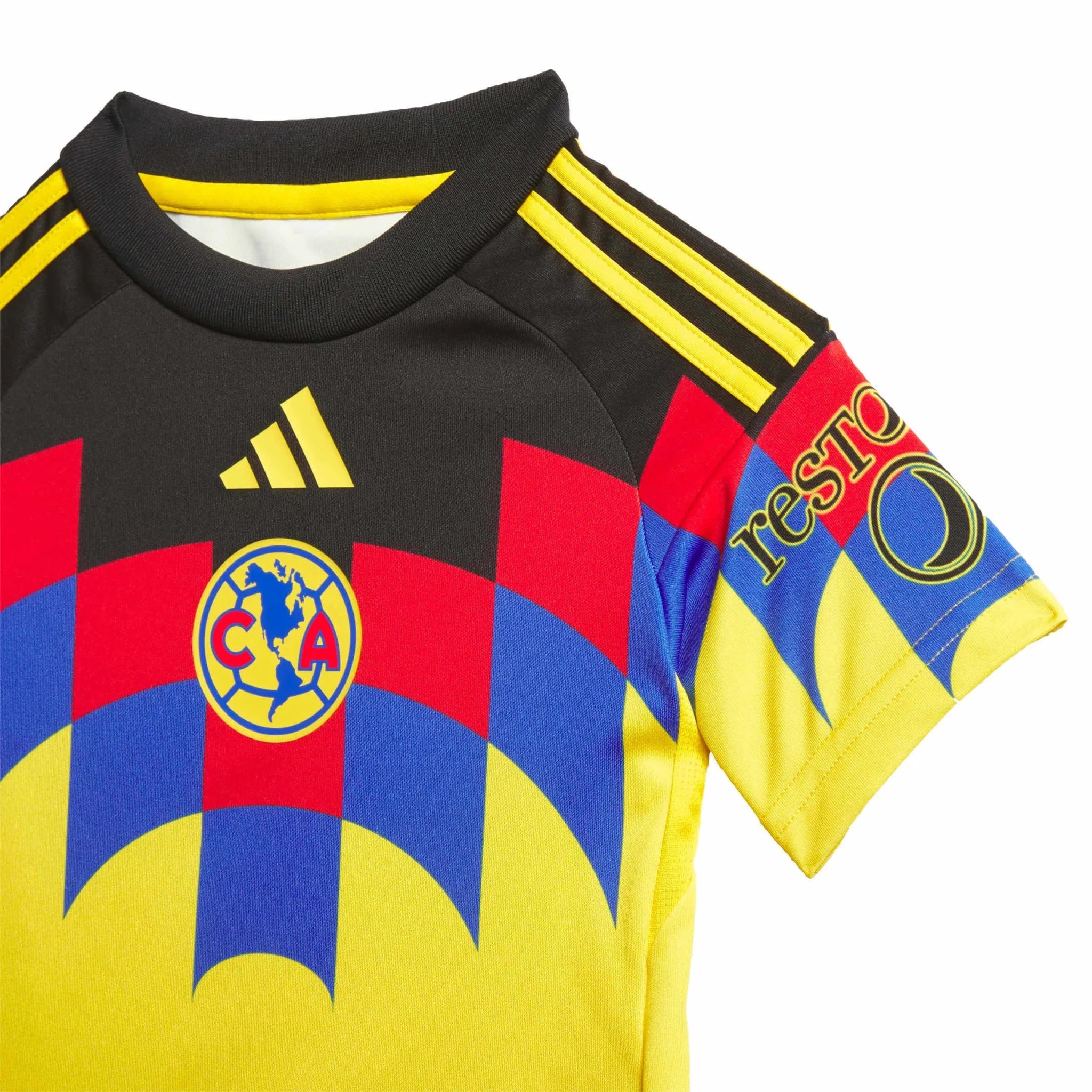 adidas 2025-26 Club America Kid's Home Mini Kit 5