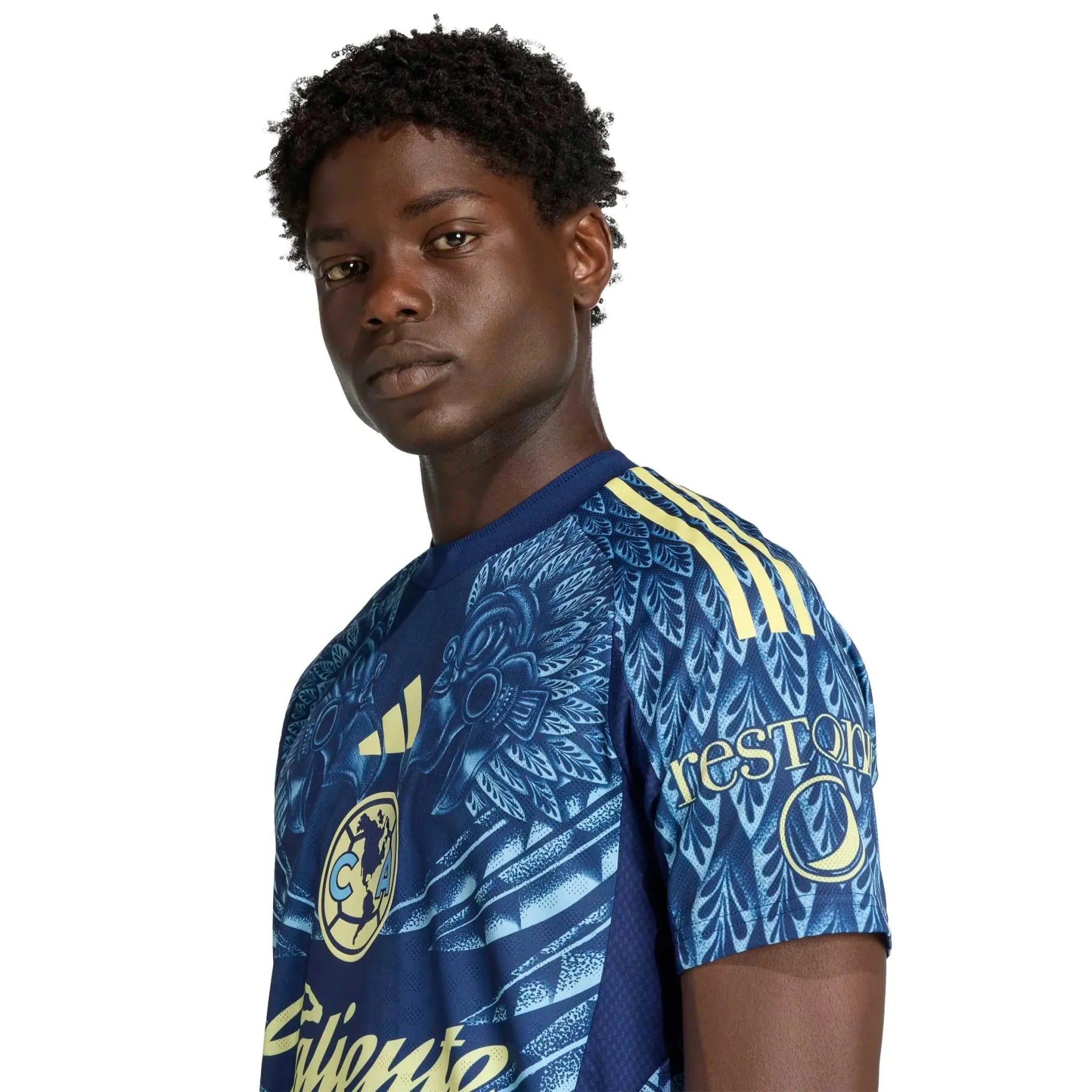 adidas 2025-26 Club America Men's Authentic Away Soccer Jersey 5